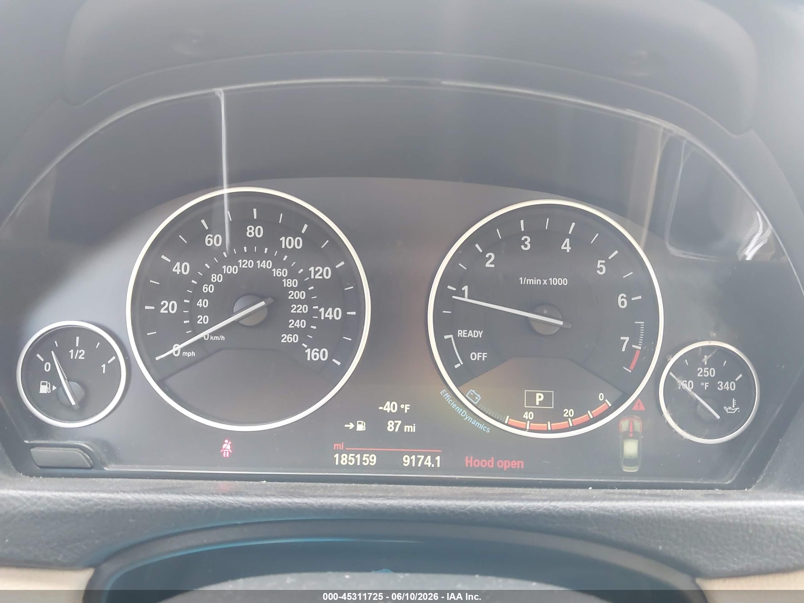 2015 Bmw 328i   White vin: WBA3A5G5XFNS91558