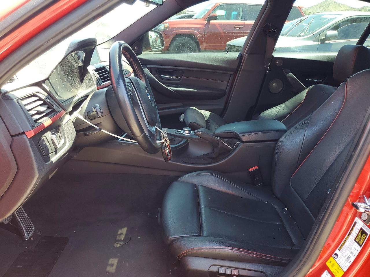 2012 Bmw 335 I Red vin: WBA3A9C50CF077701