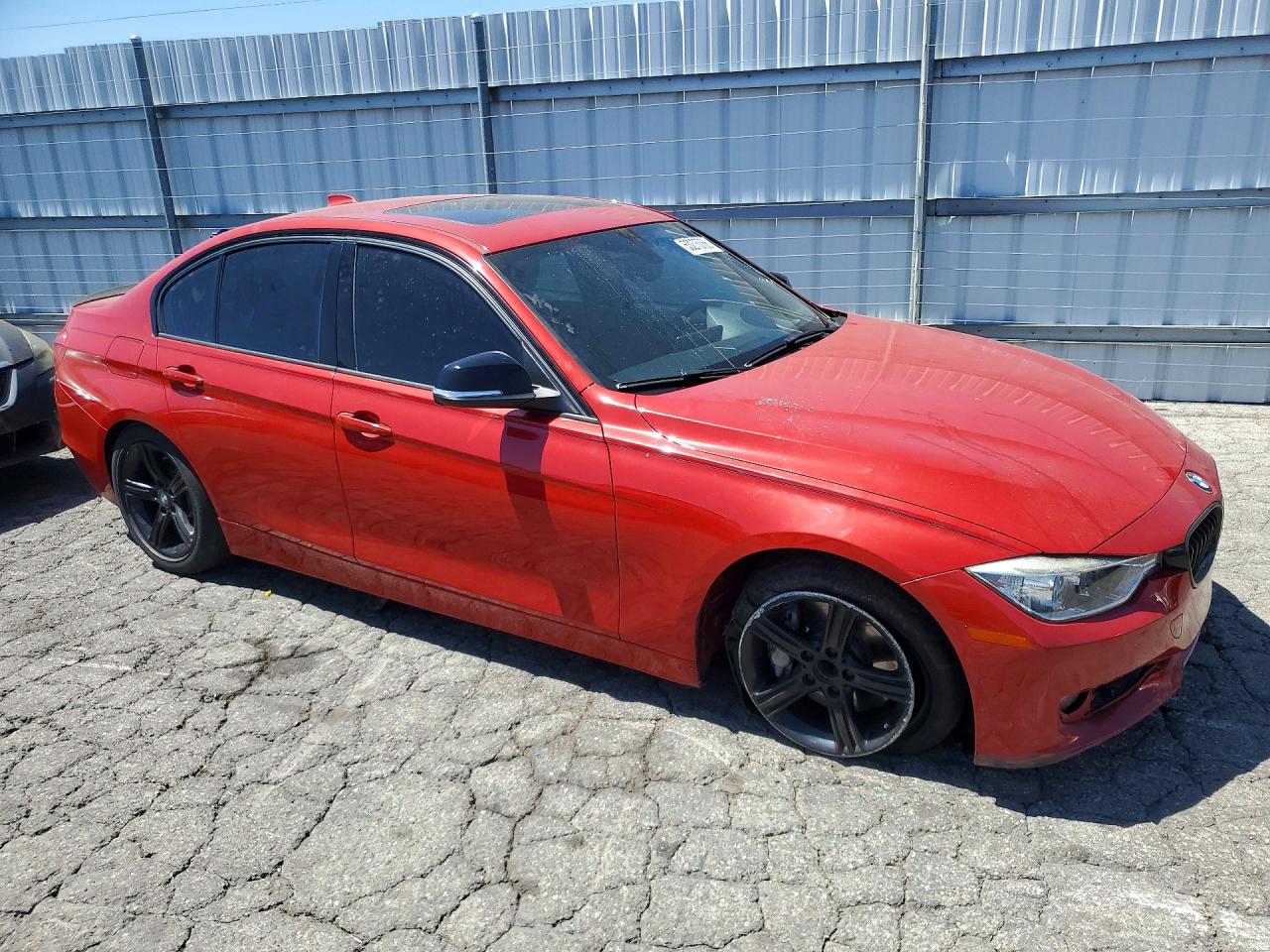 2012 Bmw 335 I Red vin: WBA3A9C50CF077701