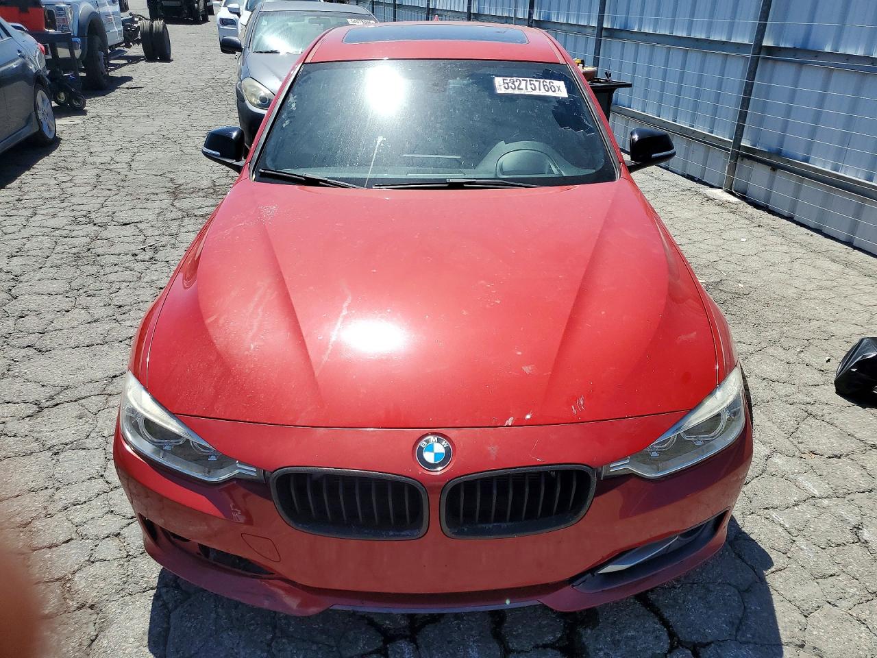 2012 Bmw 335 I Red vin: WBA3A9C50CF077701
