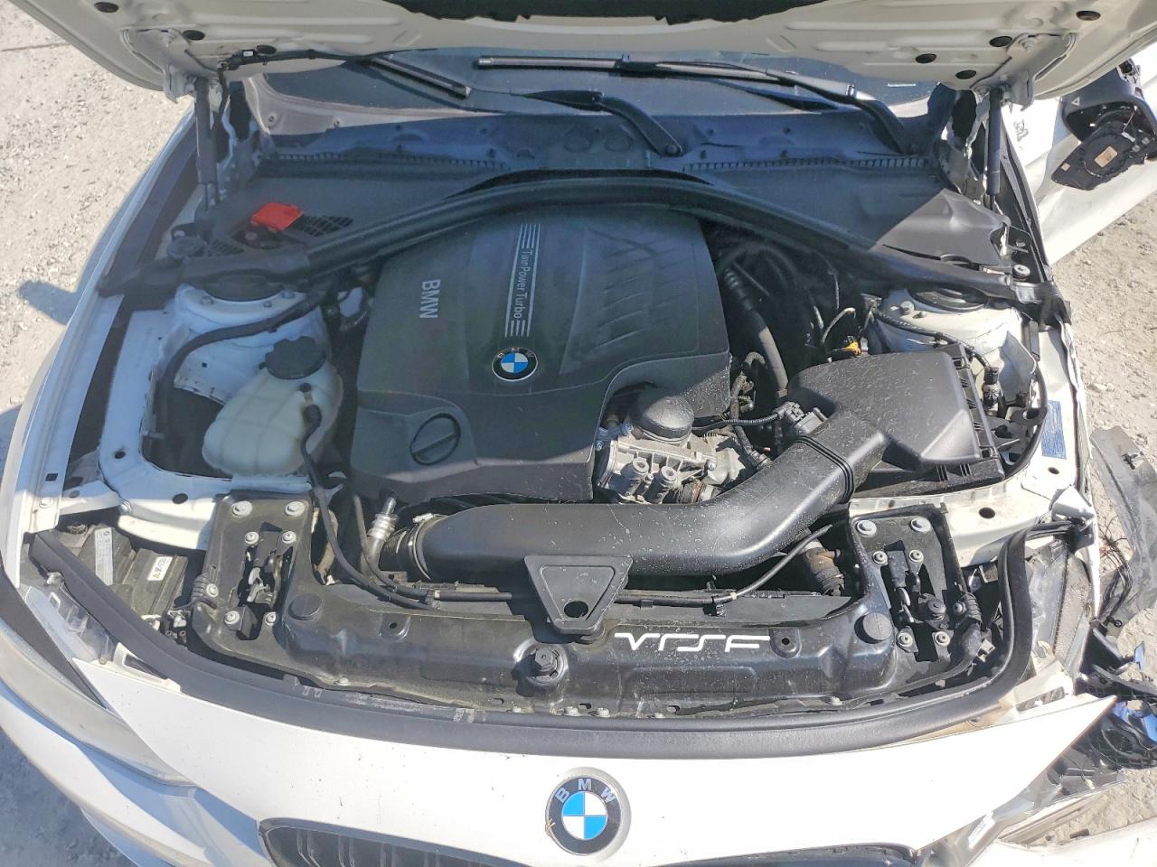 2013 Bmw 335 I White vin: WBA3A9C50DF475573