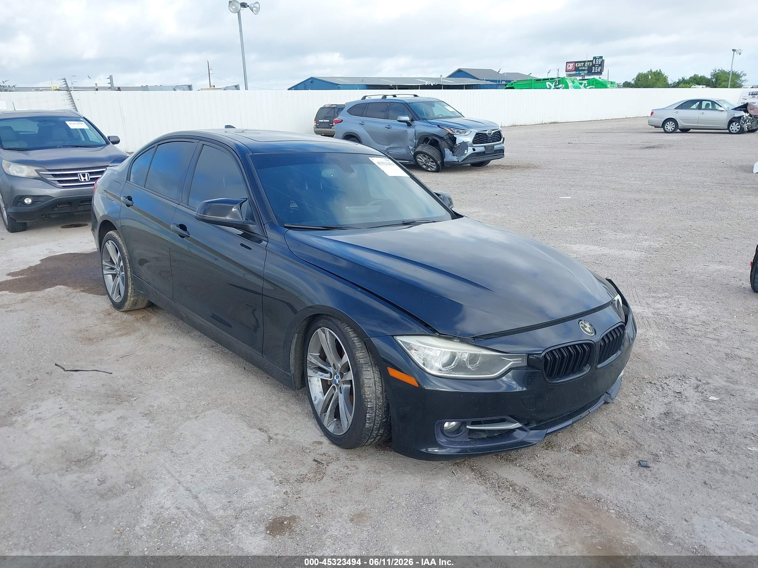 2013 Bmw 335i   Black vin: WBA3A9C50DF475993