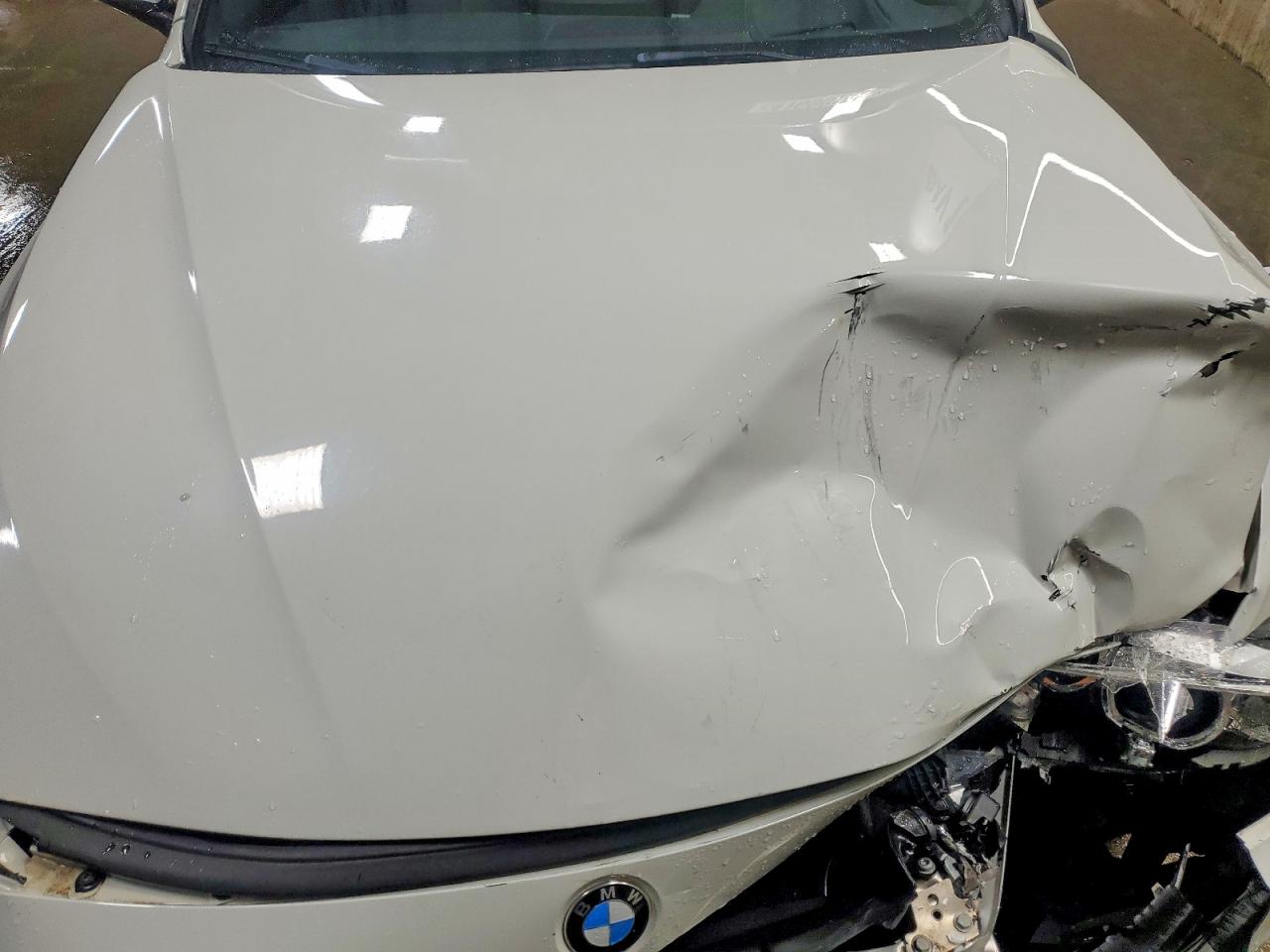 2015 Bmw 335 I White vin: WBA3A9C50FF686677