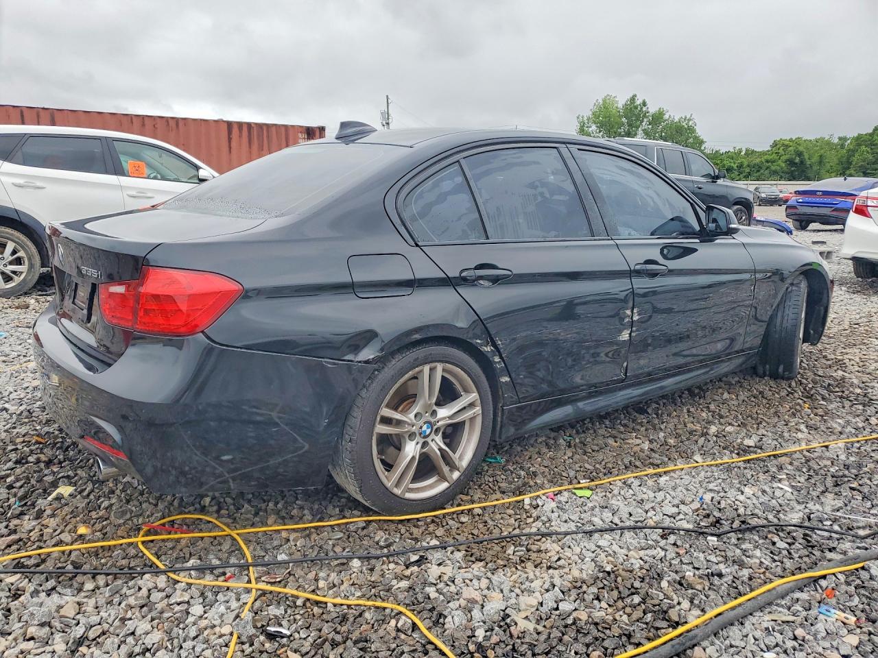 2015 Bmw 335 I Black vin: WBA3A9C50FKW74987