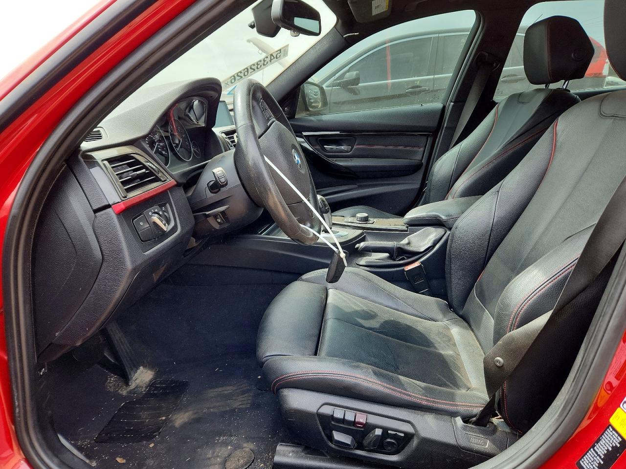 2012 Bmw 335 I Красный vin: WBA3A9C51CF270245
