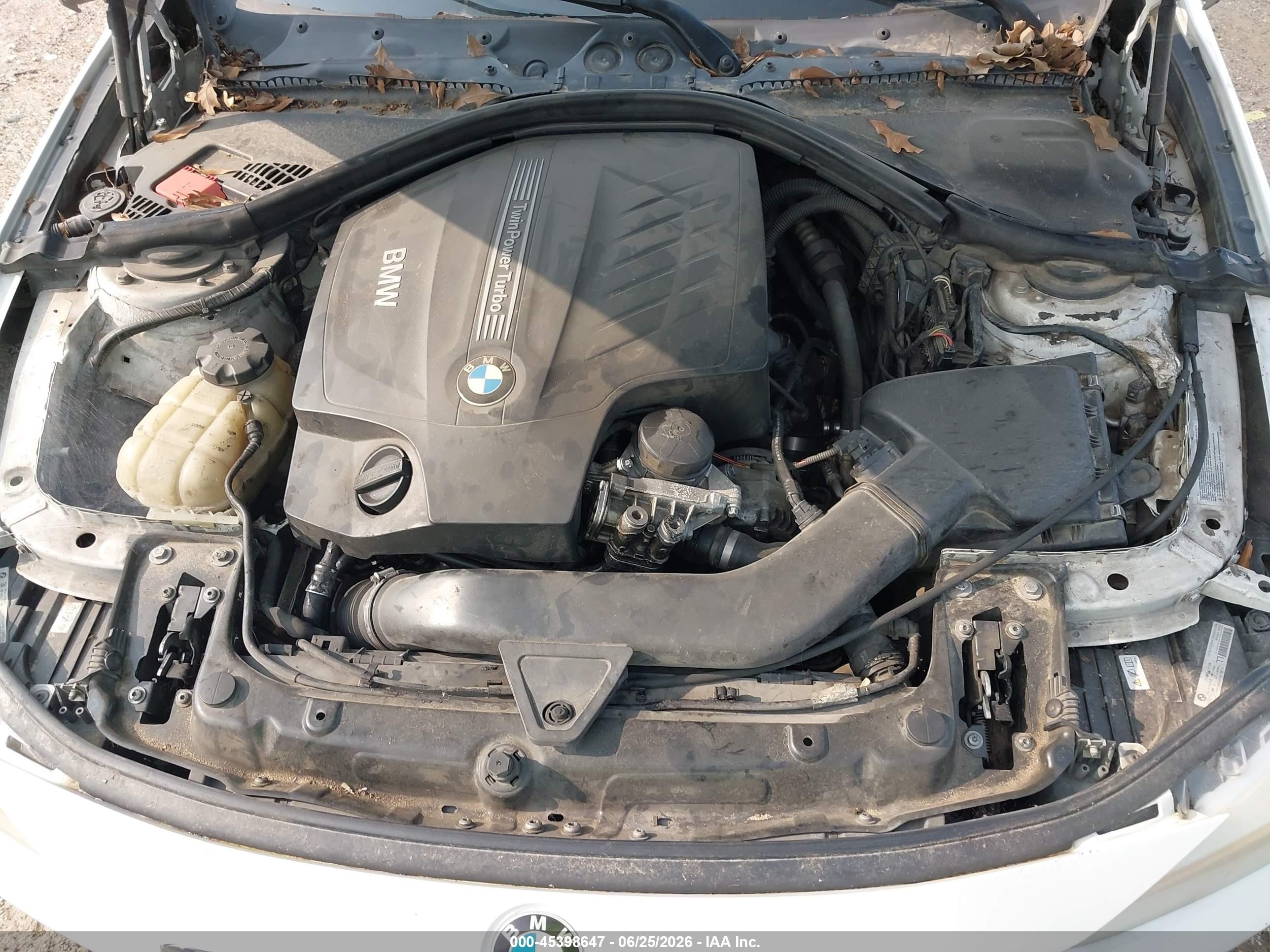 2012 Bmw 335i   Белый vin: WBA3A9C51CF474818