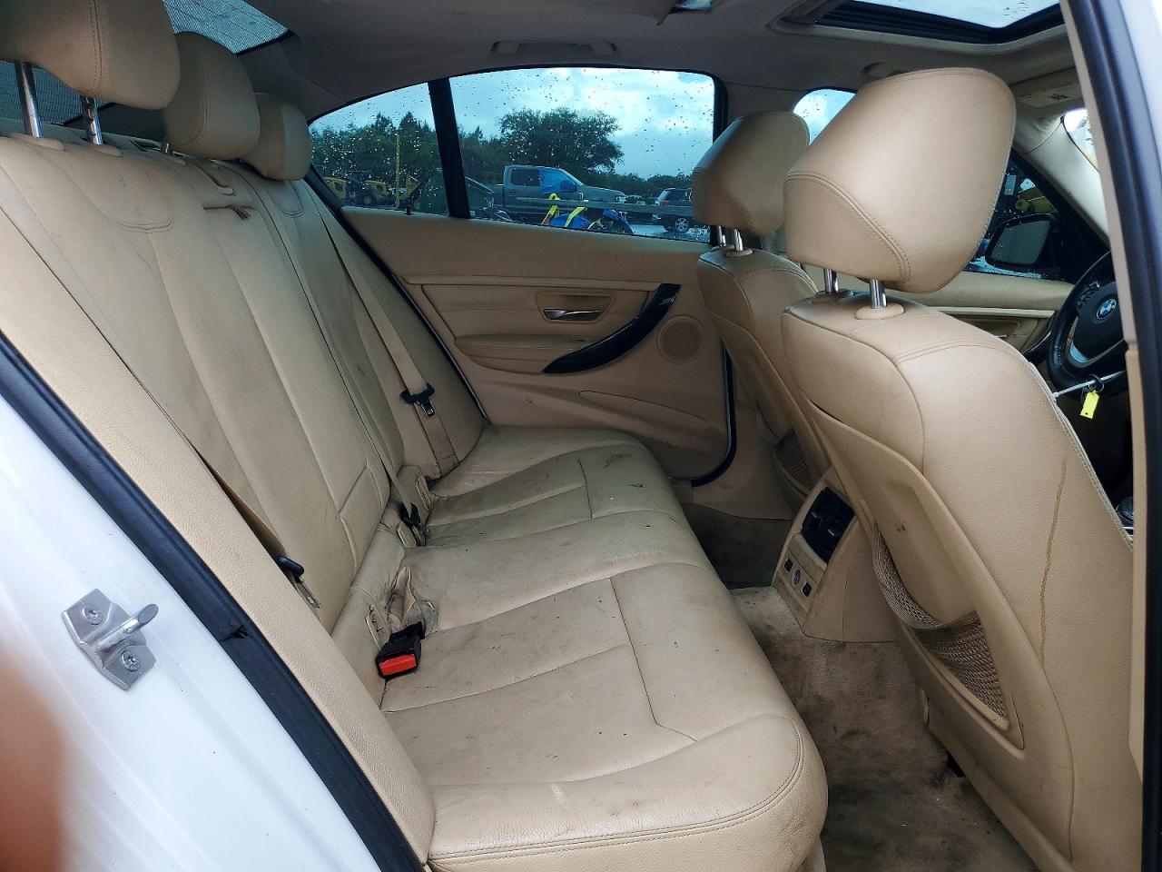 2013 Bmw 335 I White vin: WBA3A9C51DF475940