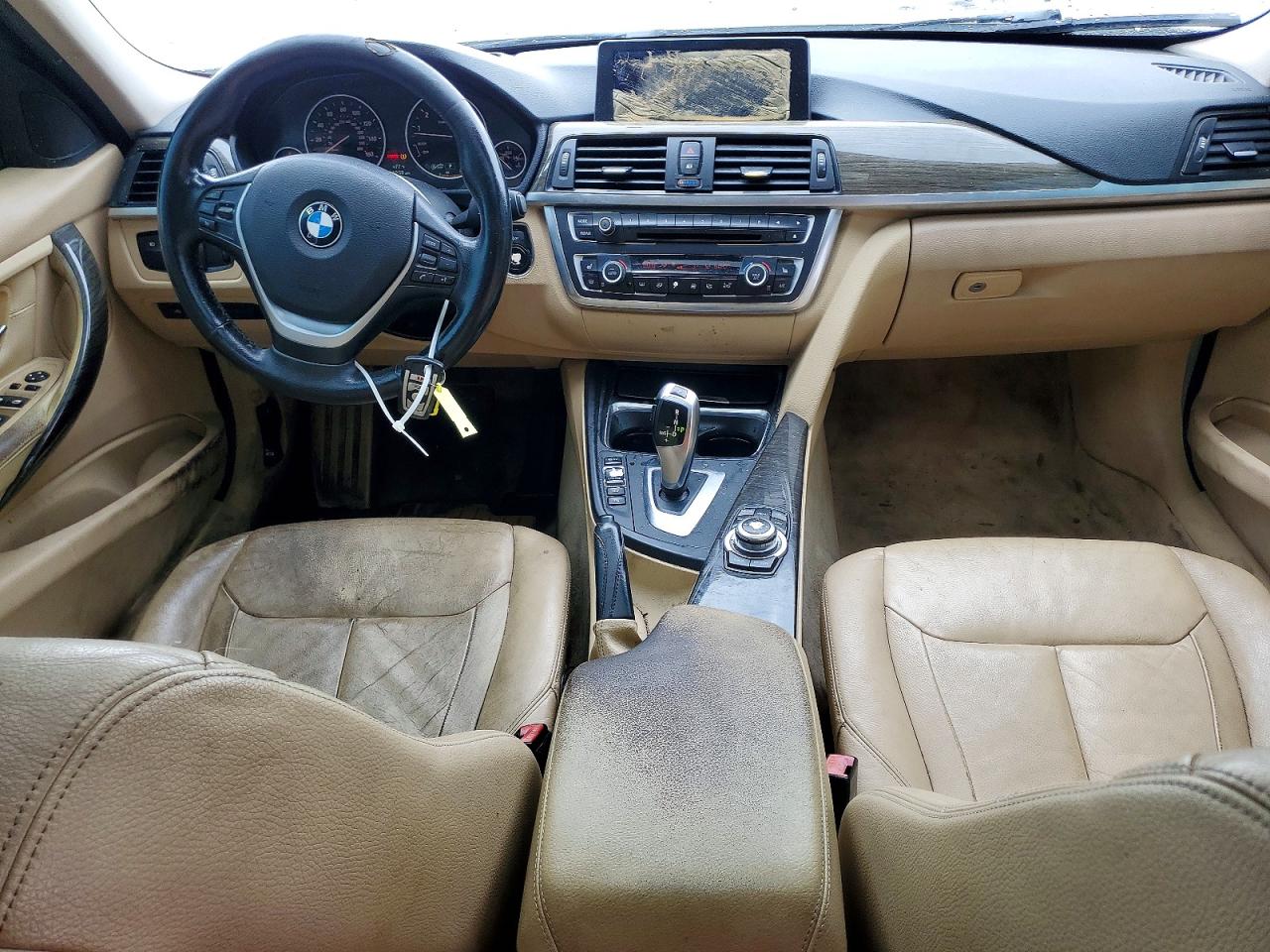 2013 Bmw 335 I White vin: WBA3A9C51DF475940
