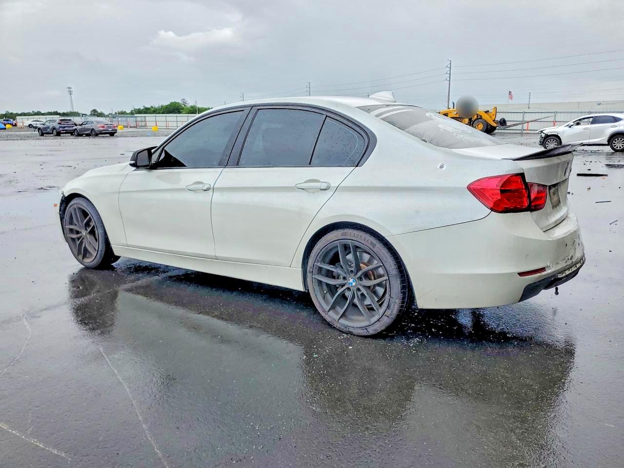 2013 Bmw 335 I White vin: WBA3A9C51DF475940