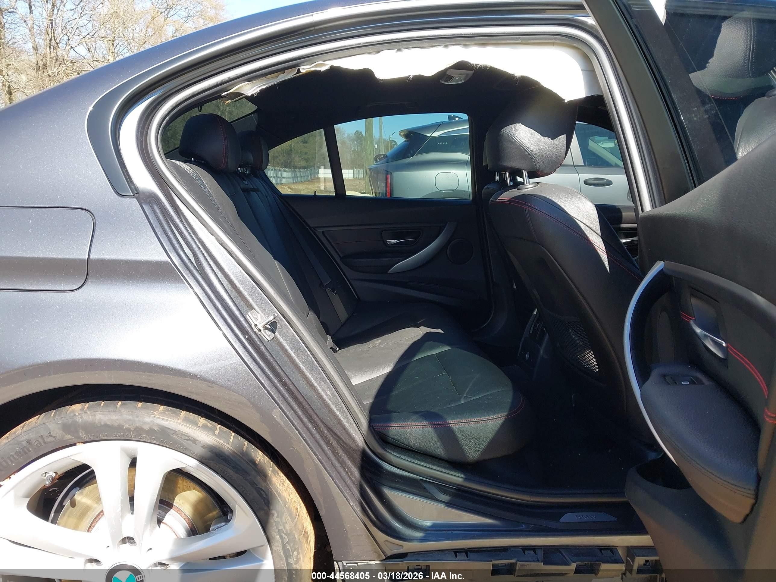 2013 Bmw 335i   Gray vin: WBA3A9C51DF686006