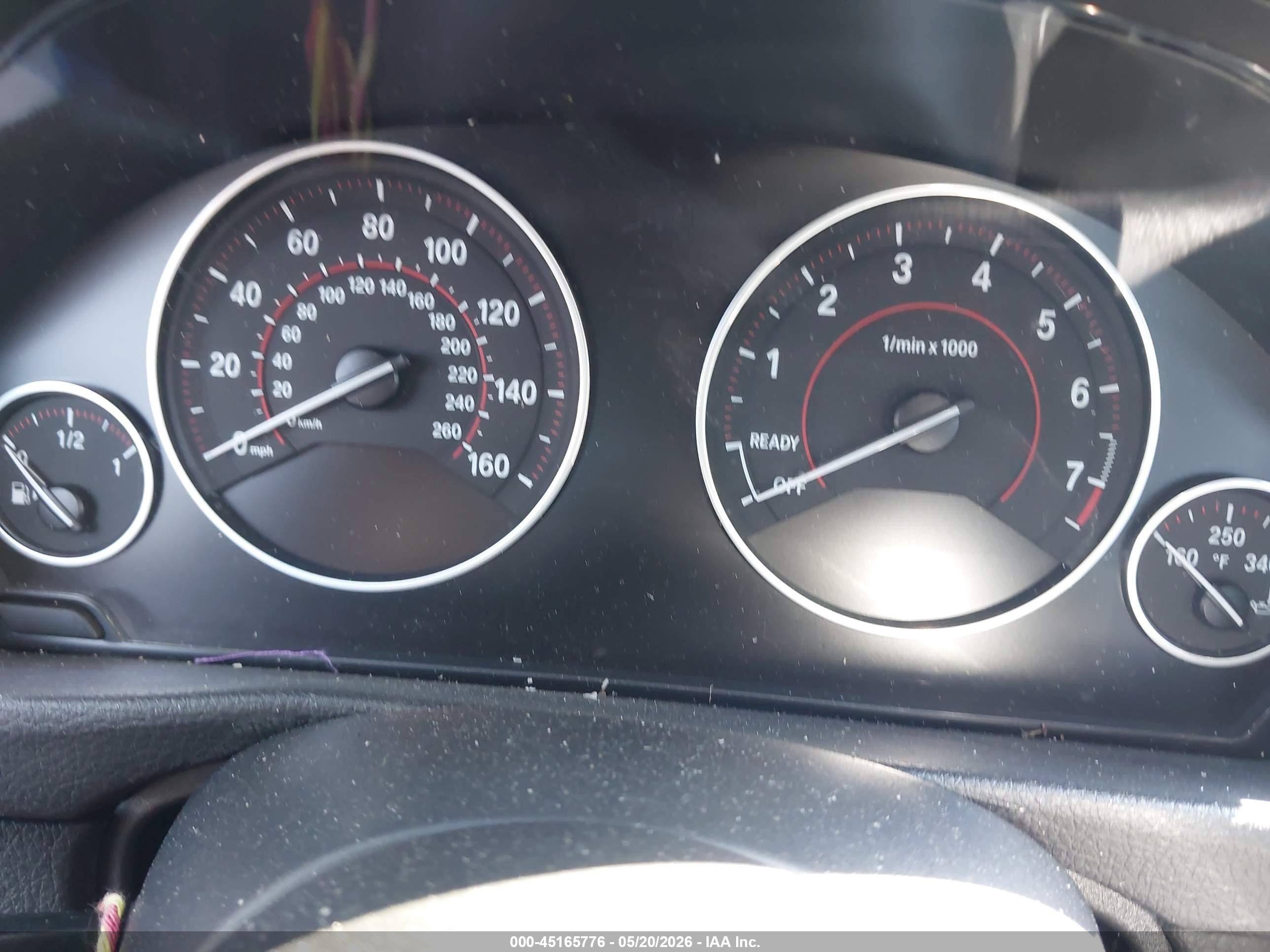 2015 Bmw 335i   Черный vin: WBA3A9C51FKW74738