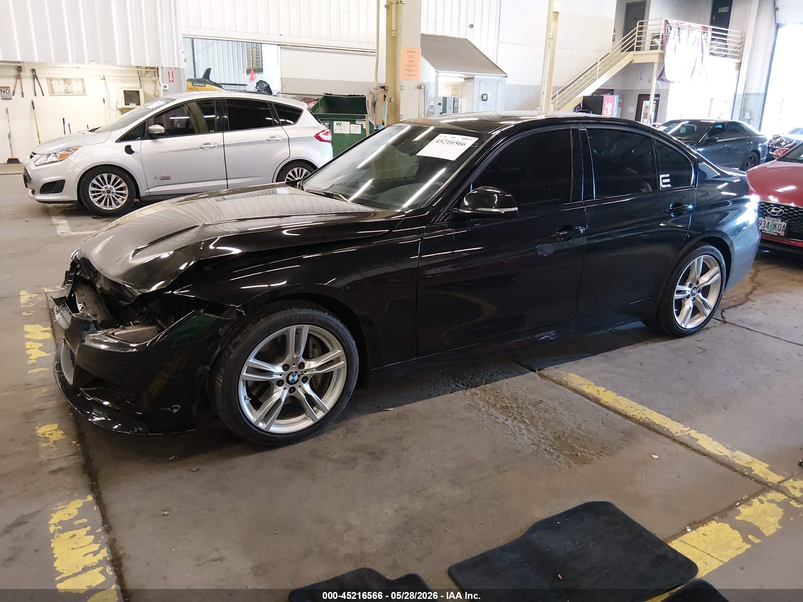 2015 Bmw 335i   Black vin: WBA3A9C53FKW74191