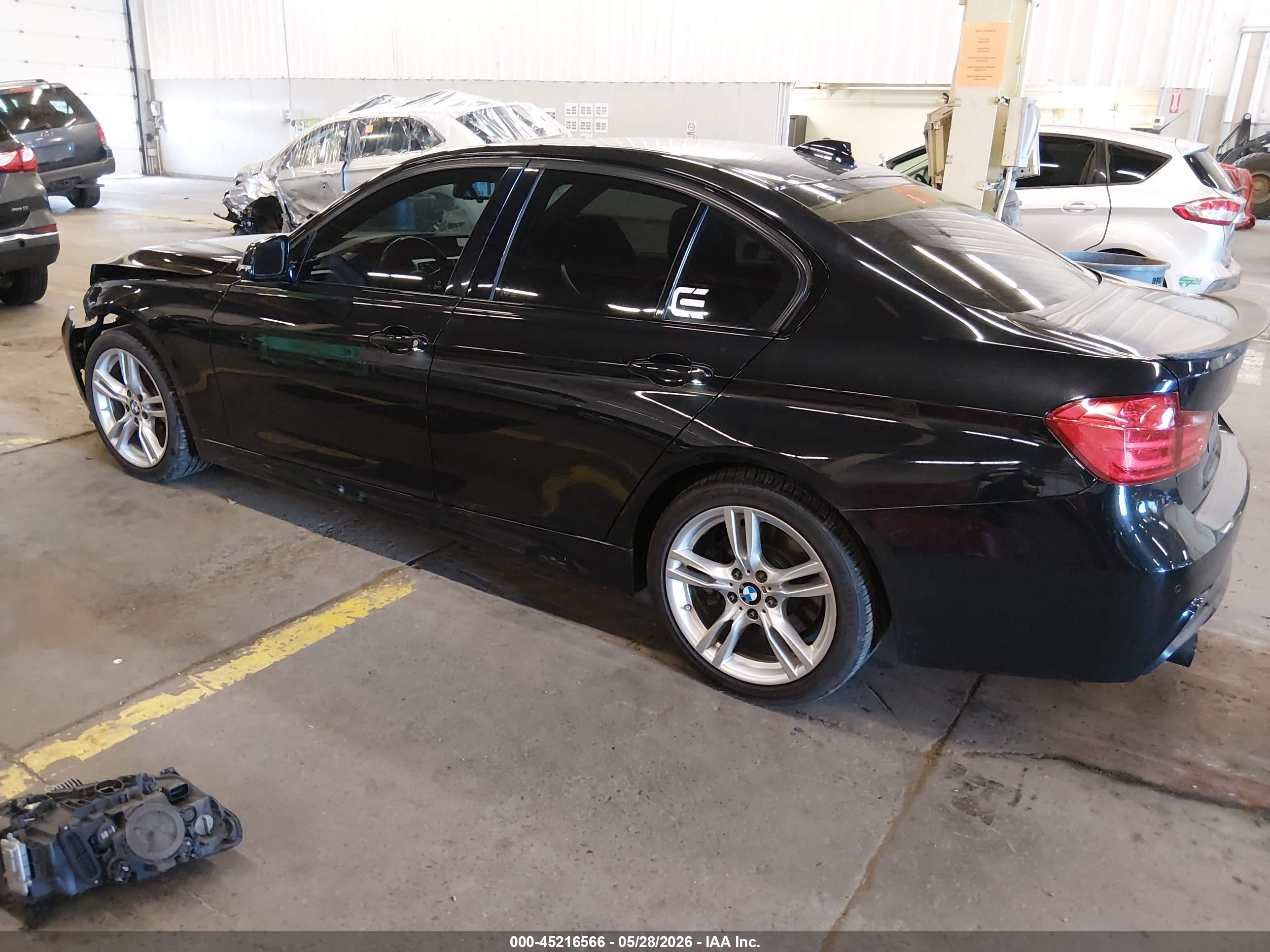 2015 Bmw 335i   Black vin: WBA3A9C53FKW74191