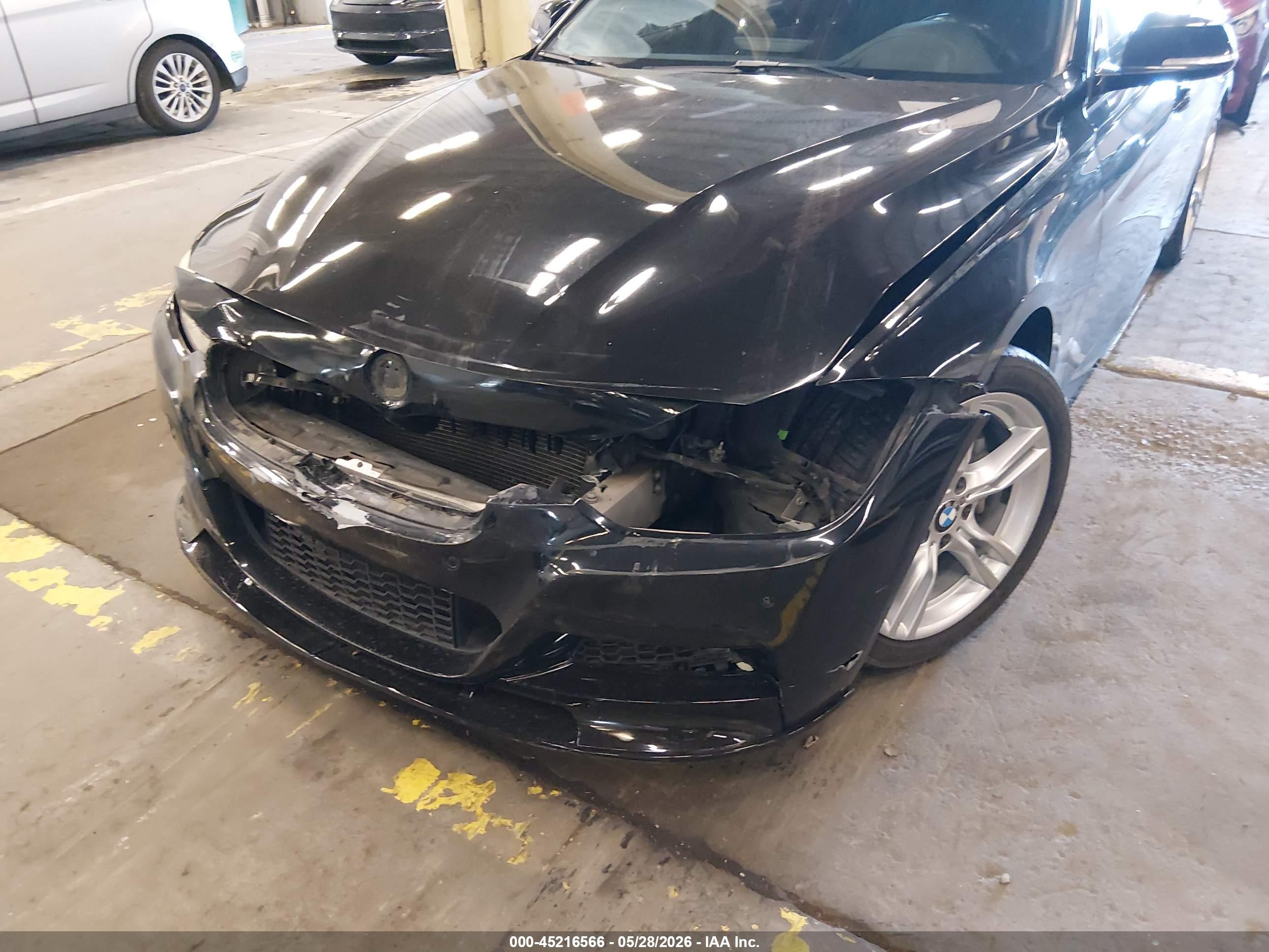 2015 Bmw 335i   Black vin: WBA3A9C53FKW74191