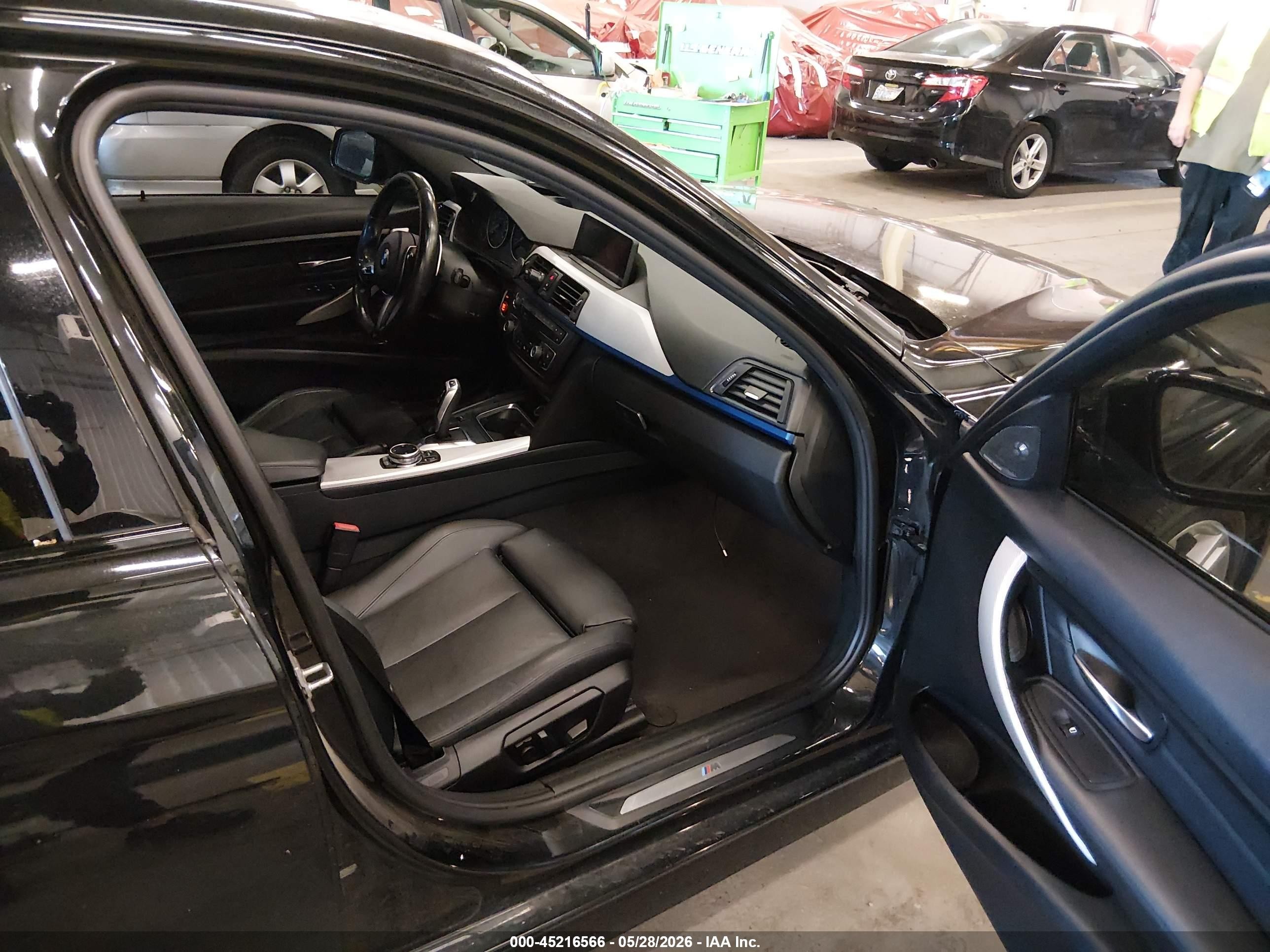 2015 Bmw 335i   Black vin: WBA3A9C53FKW74191