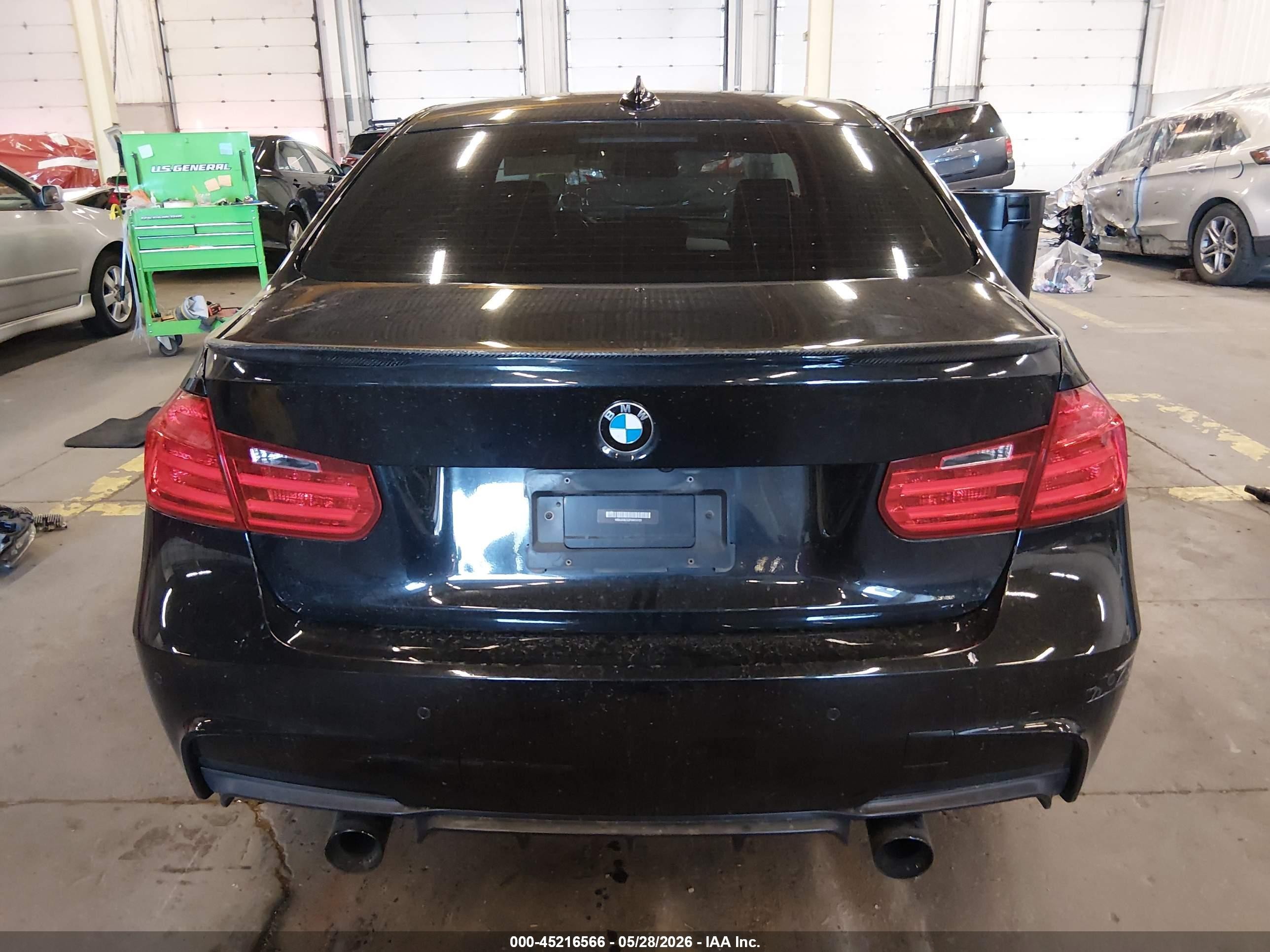 2015 Bmw 335i   Black vin: WBA3A9C53FKW74191