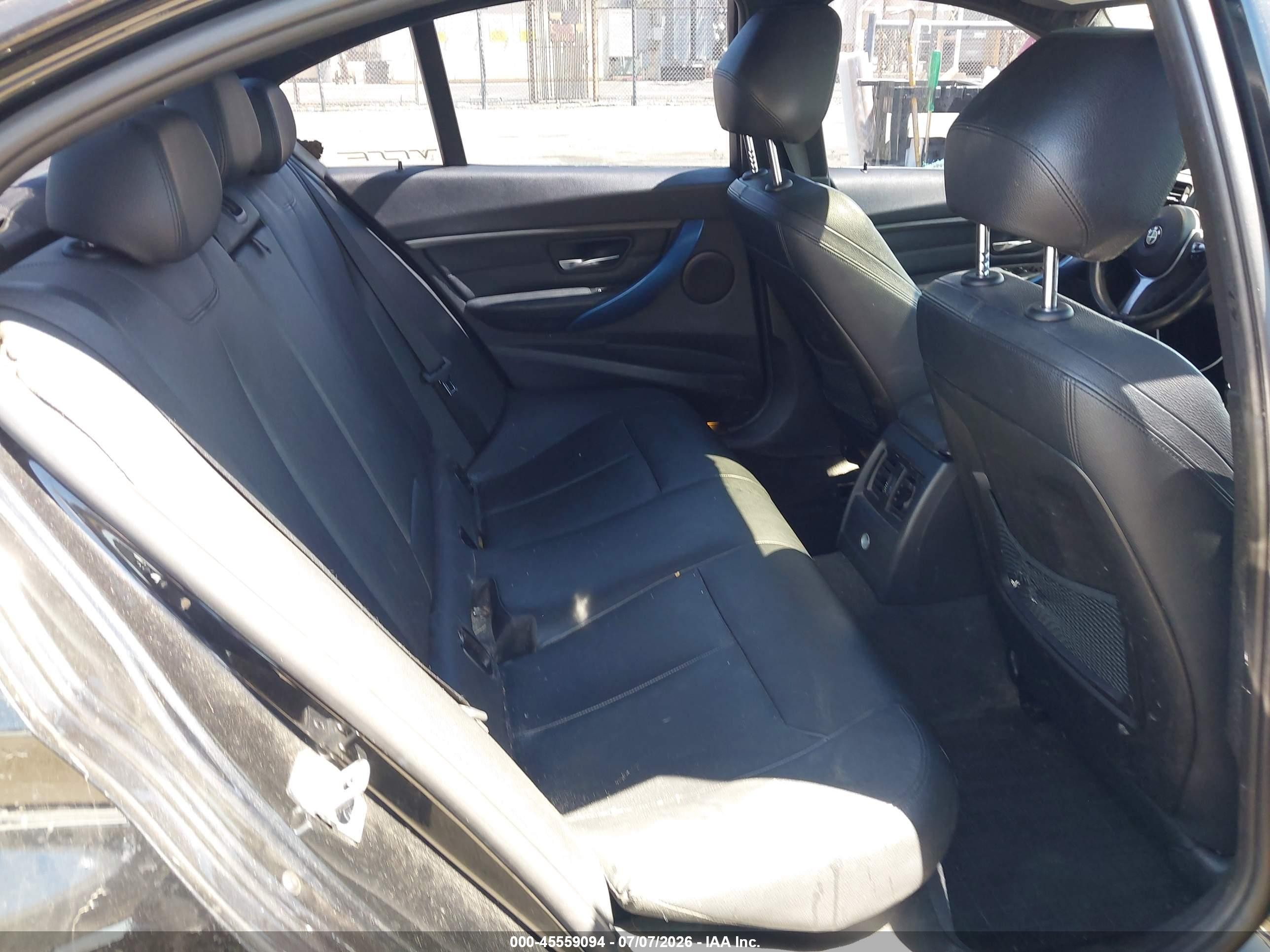 2014 Bmw 335i   Black vin: WBA3A9C55EF477739