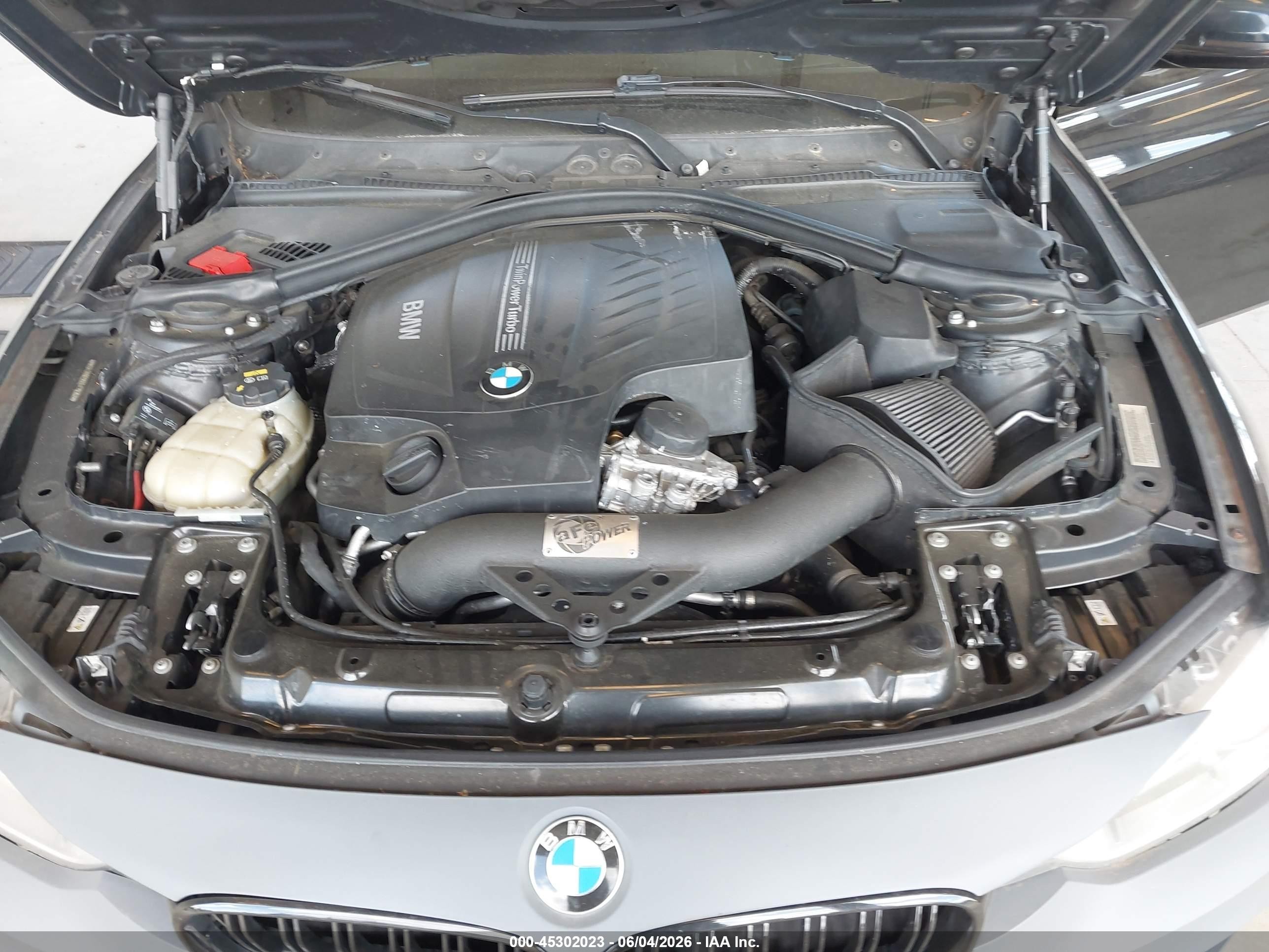 2014 Bmw 335i   Black vin: WBA3A9C55EF479362