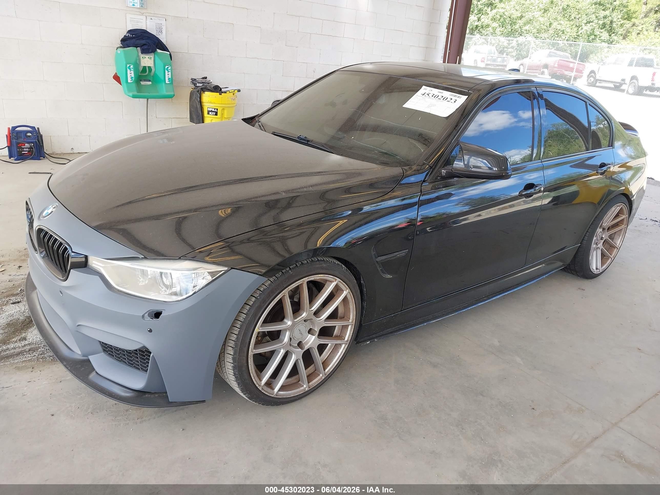 2014 Bmw 335i   Black vin: WBA3A9C55EF479362