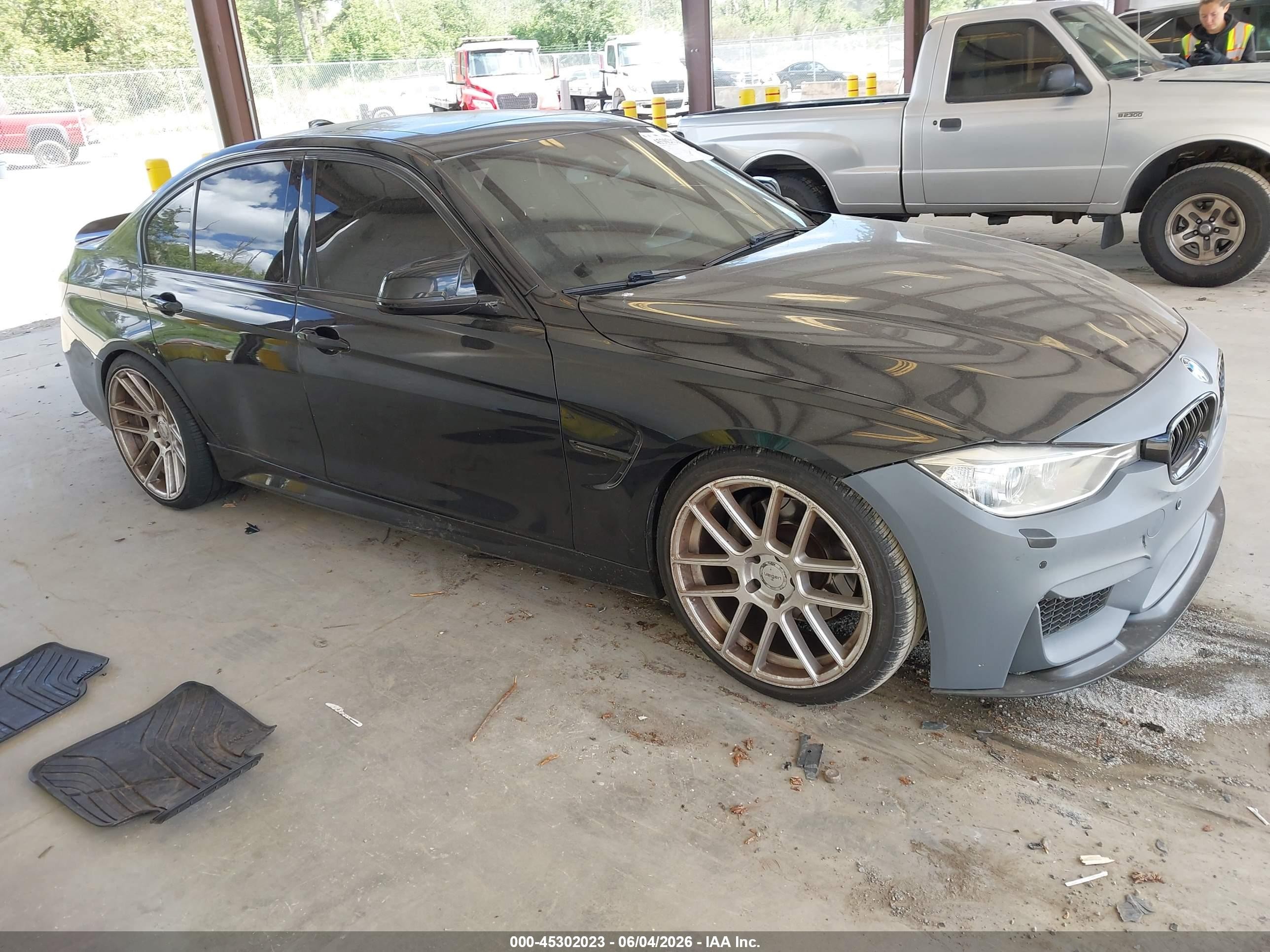 2014 Bmw 335i   Black vin: WBA3A9C55EF479362