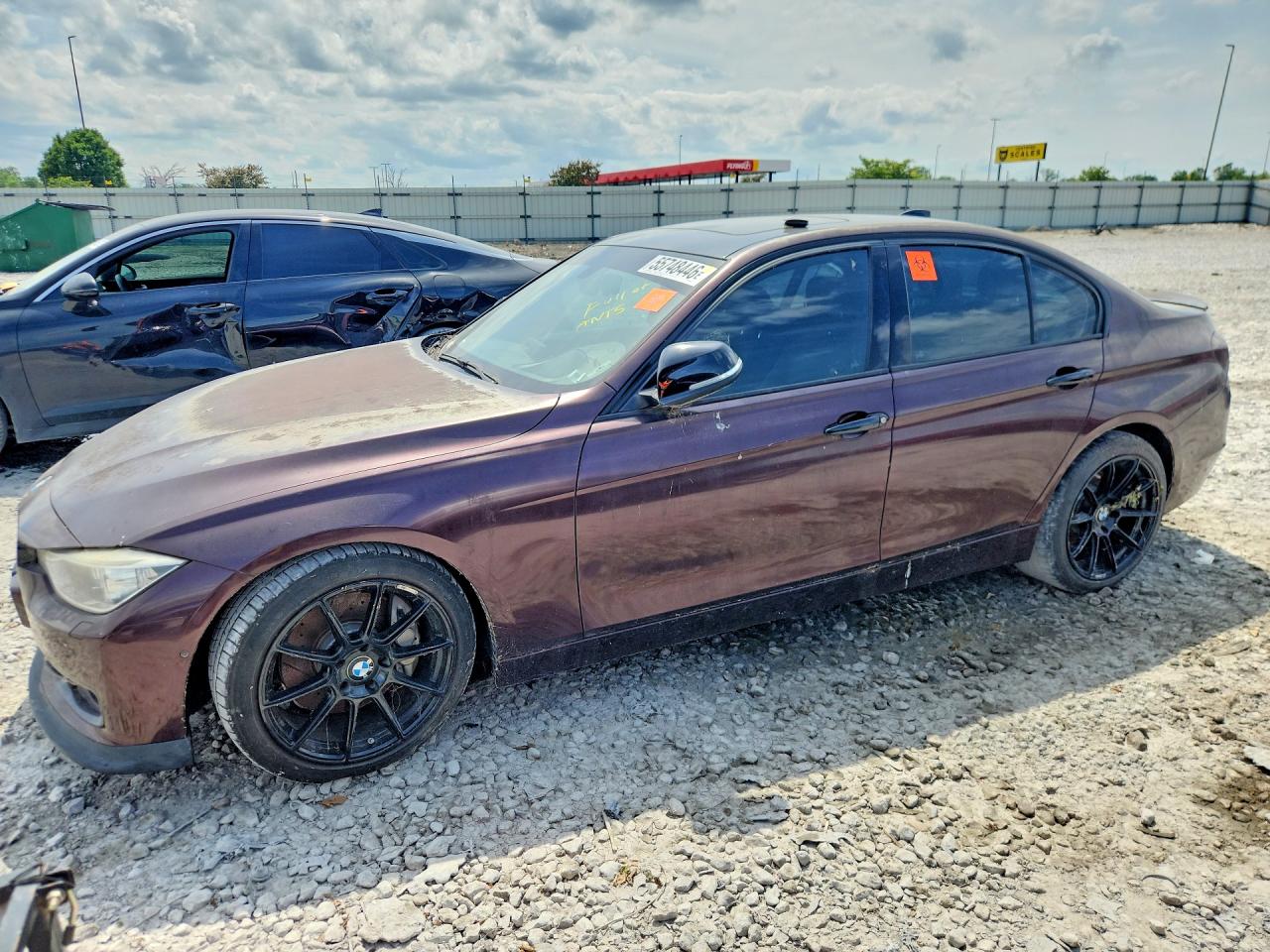 2012 Bmw 335 I Фиолетовый vin: WBA3A9C56CFX59949