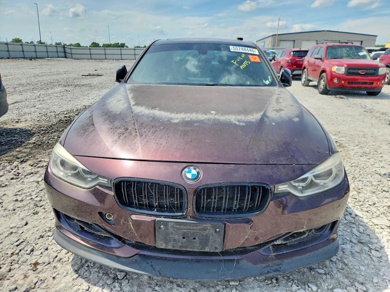 2012 Bmw 335 I Purple vin: WBA3A9C56CFX59949