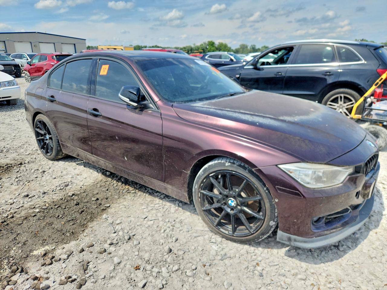 2012 Bmw 335 I Purple vin: WBA3A9C56CFX59949