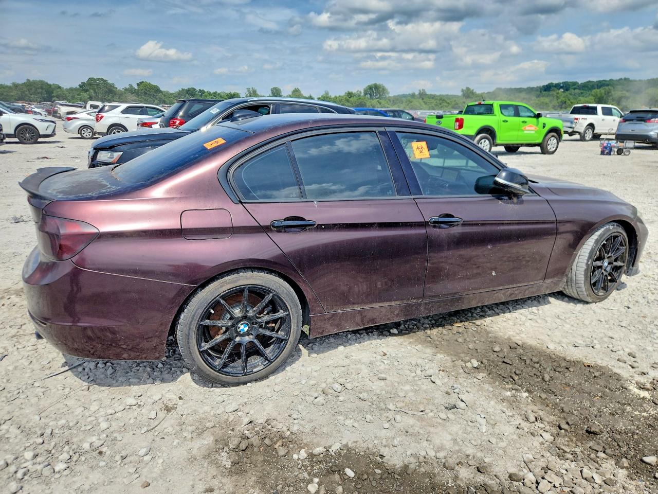 2012 Bmw 335 I Purple vin: WBA3A9C56CFX59949