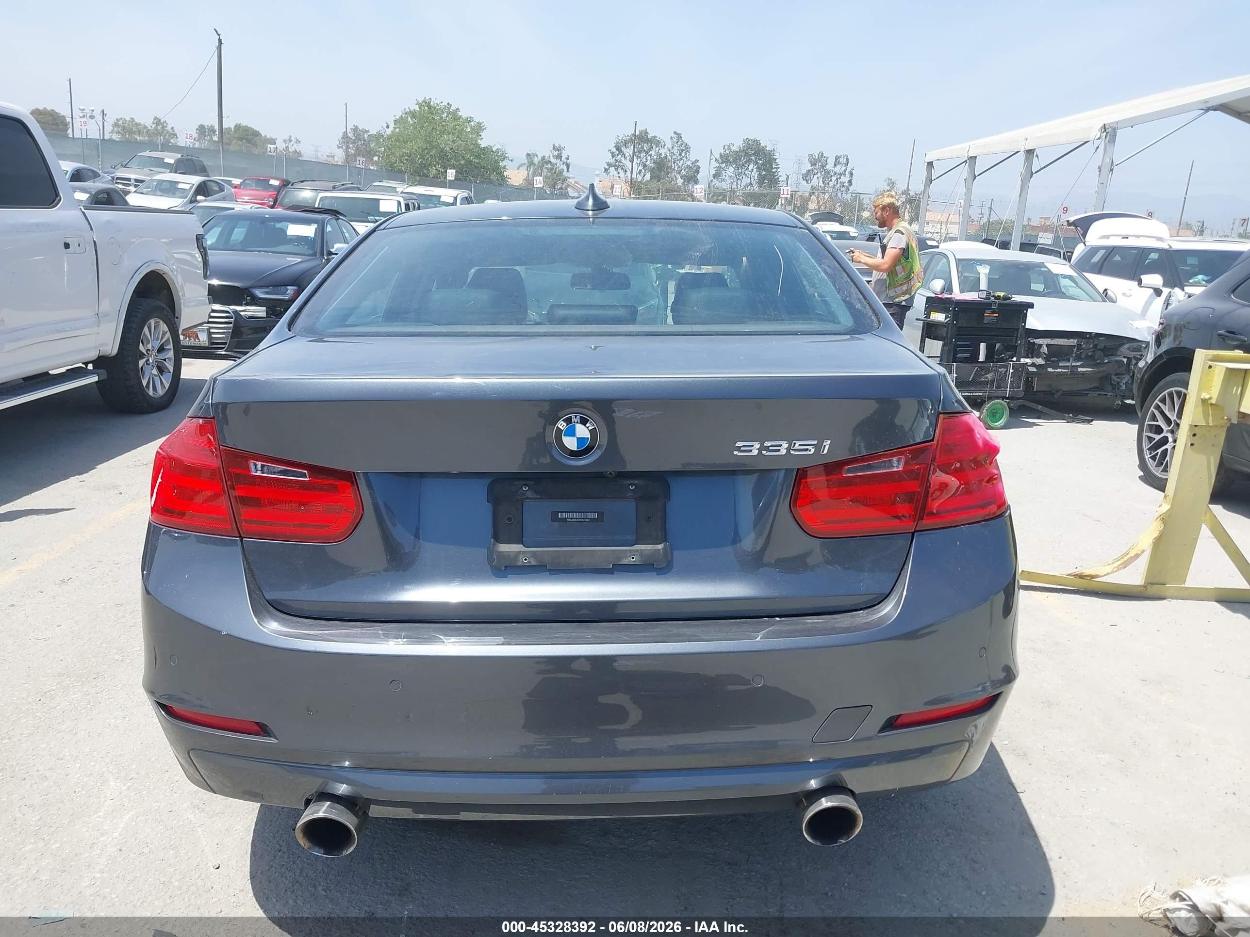 2013 Bmw 335i   Black vin: WBA3A9C57DF475294