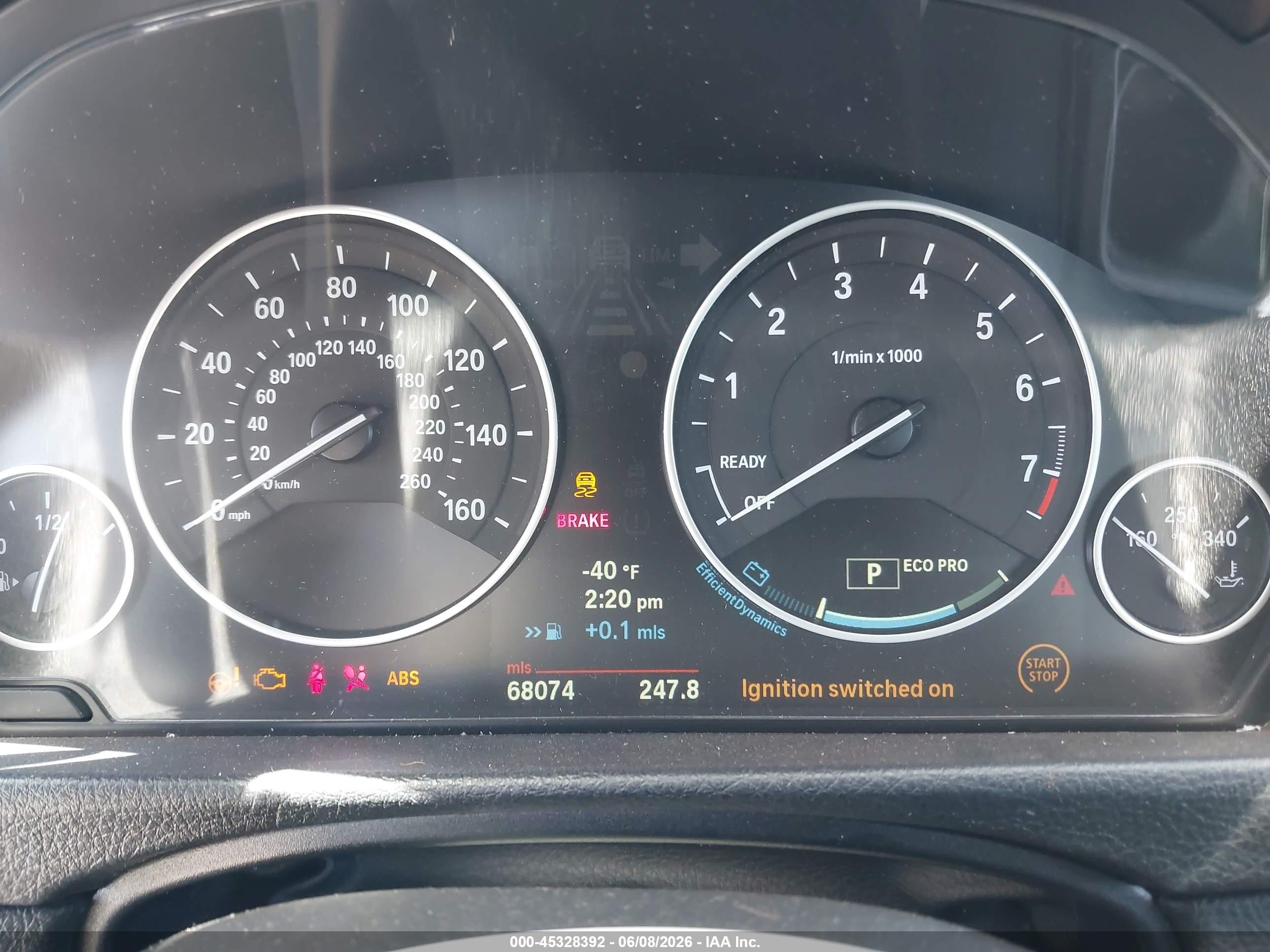 2013 Bmw 335i   Black vin: WBA3A9C57DF475294