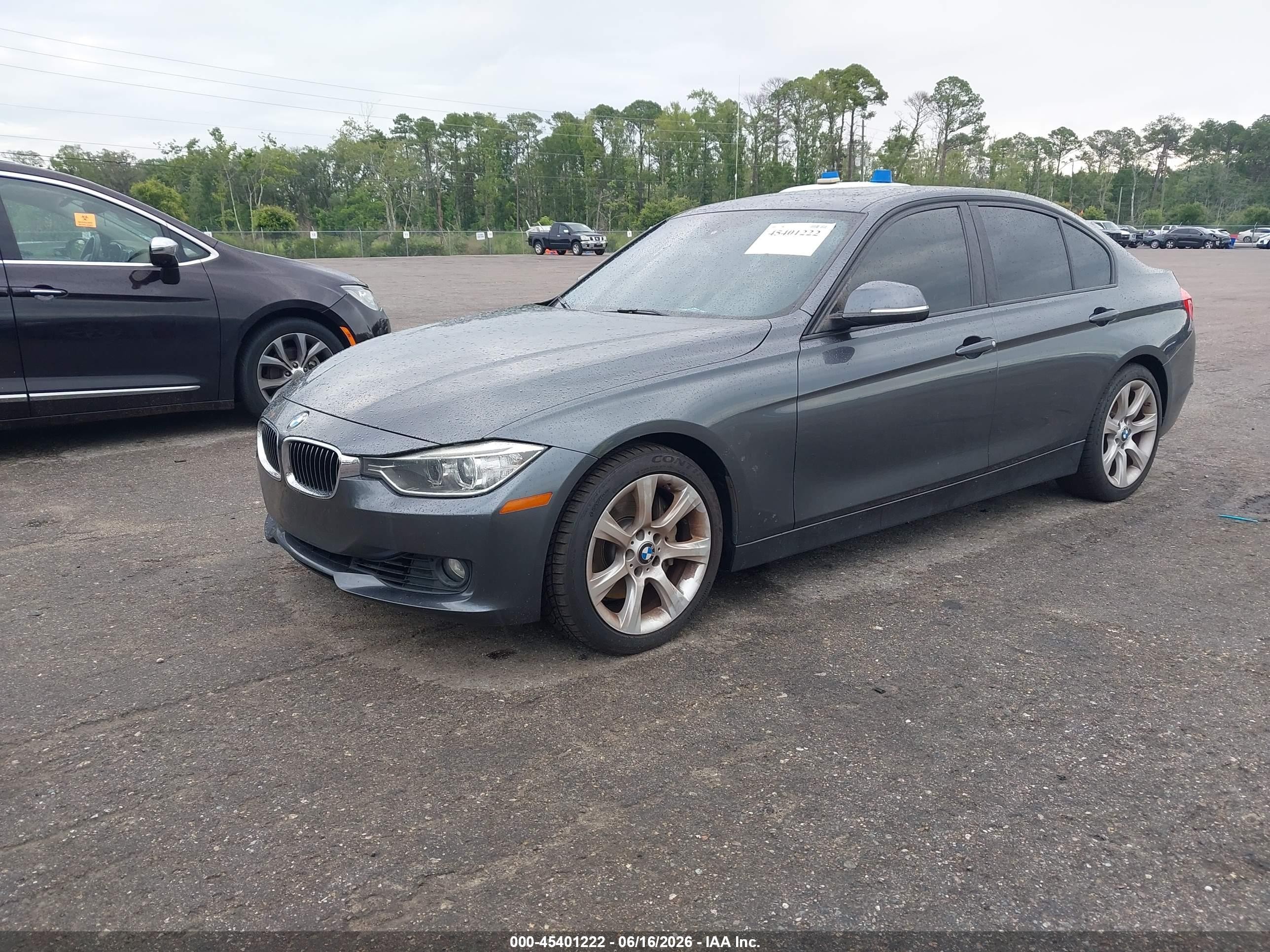 2013 Bmw 335i   Gray vin: WBA3A9C58DF475286