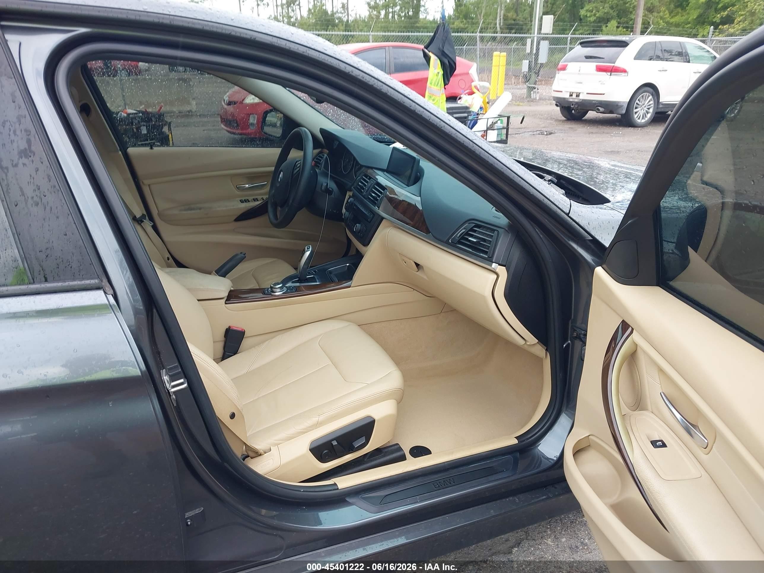 2013 Bmw 335i   Gray vin: WBA3A9C58DF475286