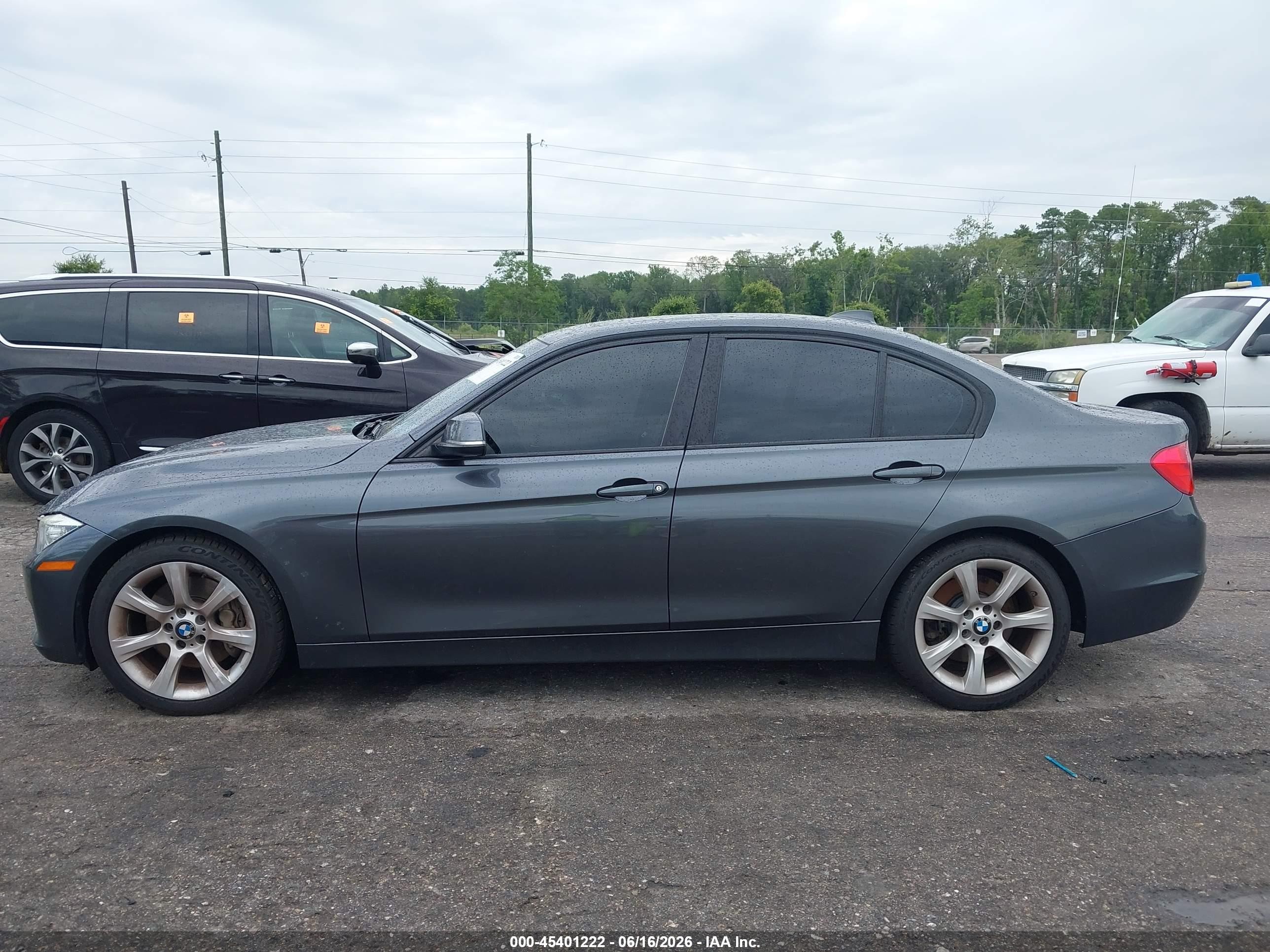 2013 Bmw 335i   Gray vin: WBA3A9C58DF475286
