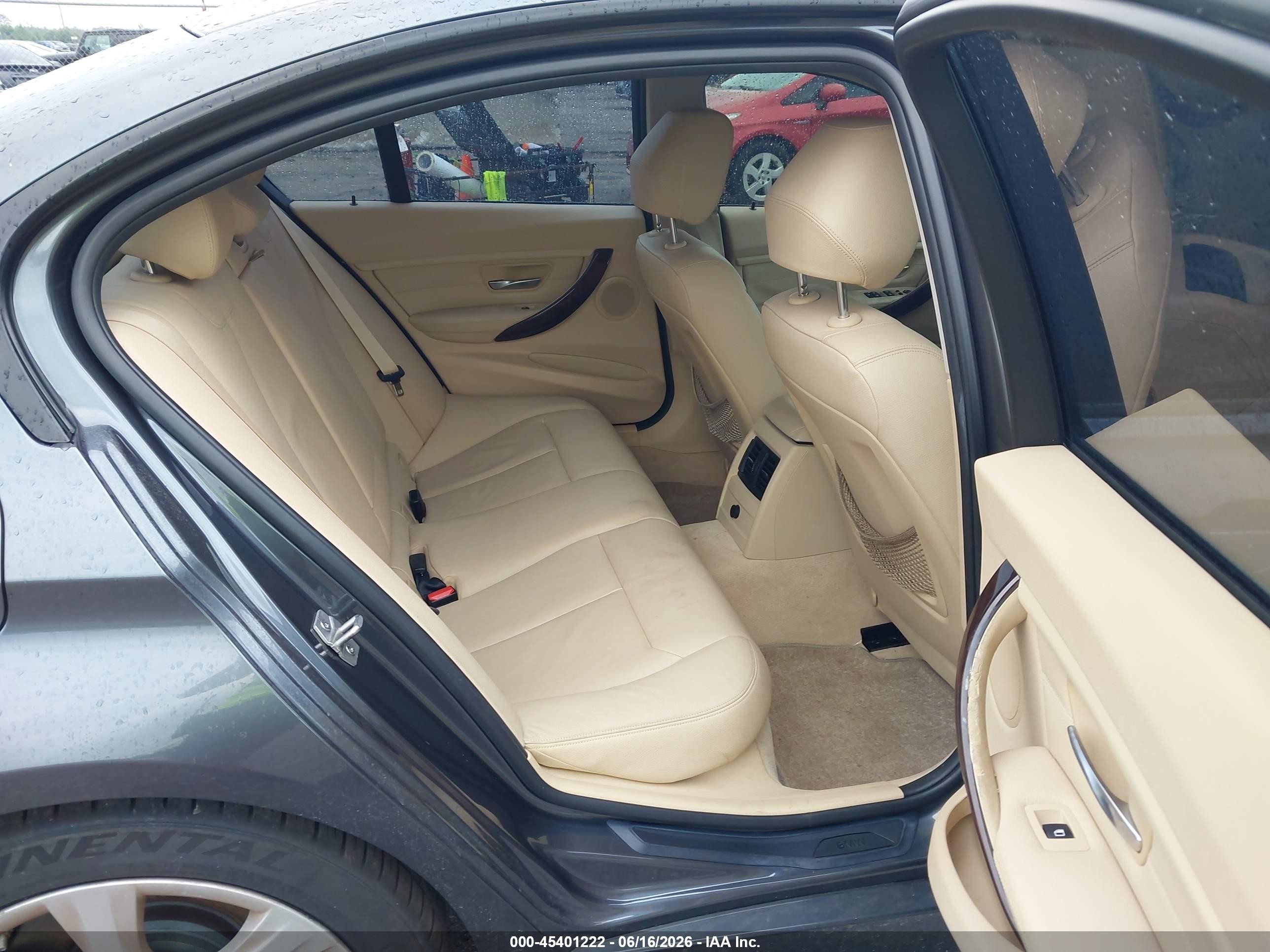 2013 Bmw 335i   Gray vin: WBA3A9C58DF475286