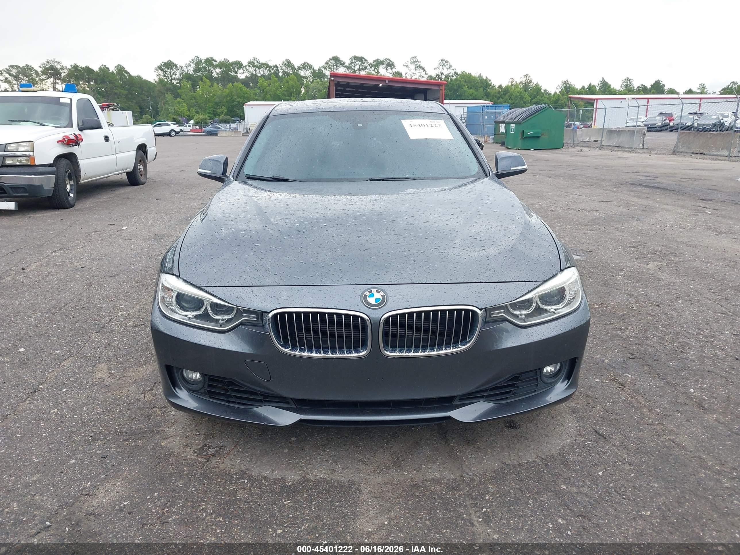 2013 Bmw 335i   Gray vin: WBA3A9C58DF475286