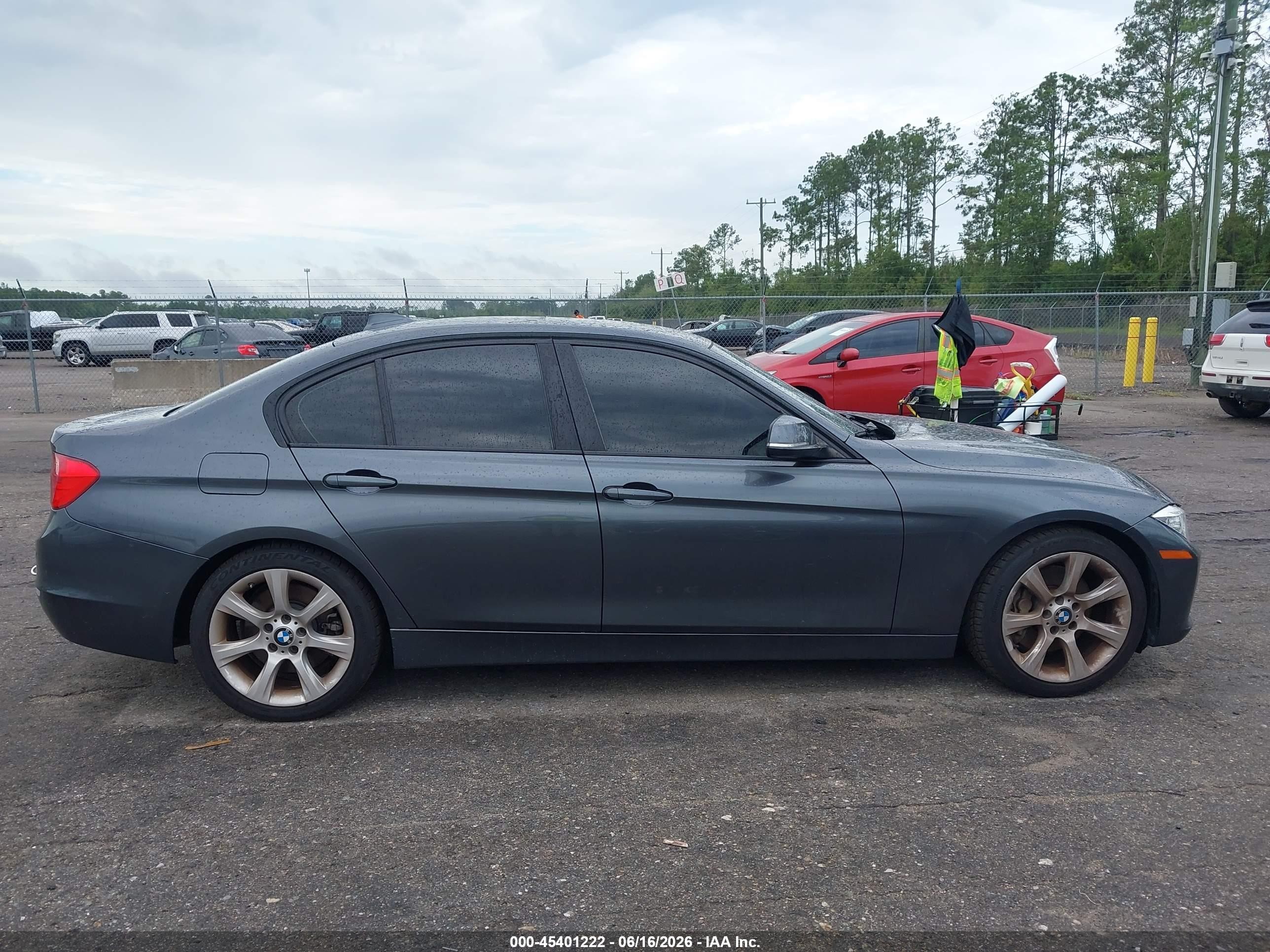 2013 Bmw 335i   Gray vin: WBA3A9C58DF475286