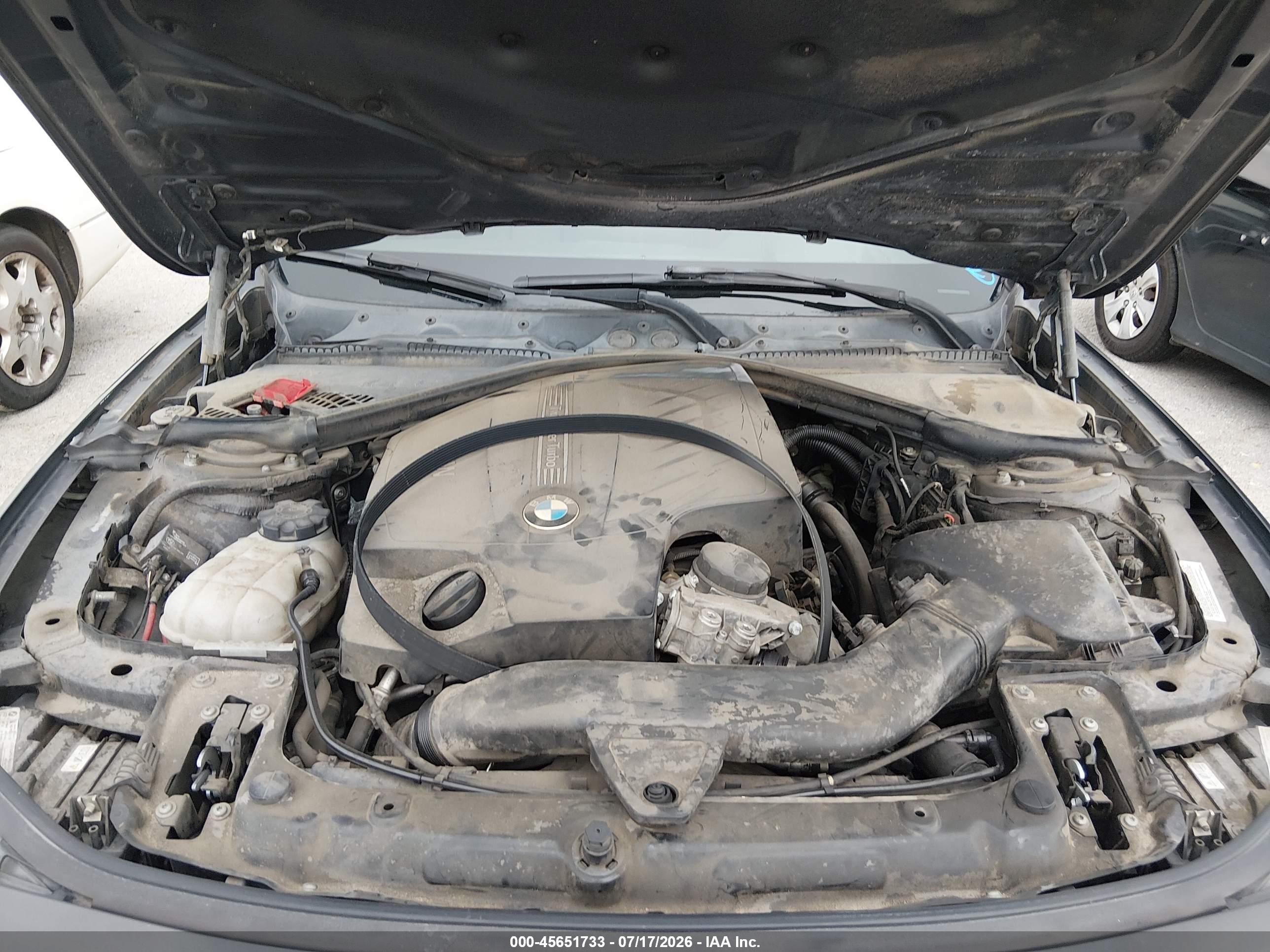 2013 Bmw 335i   Черный vin: WBA3A9C59DF477144