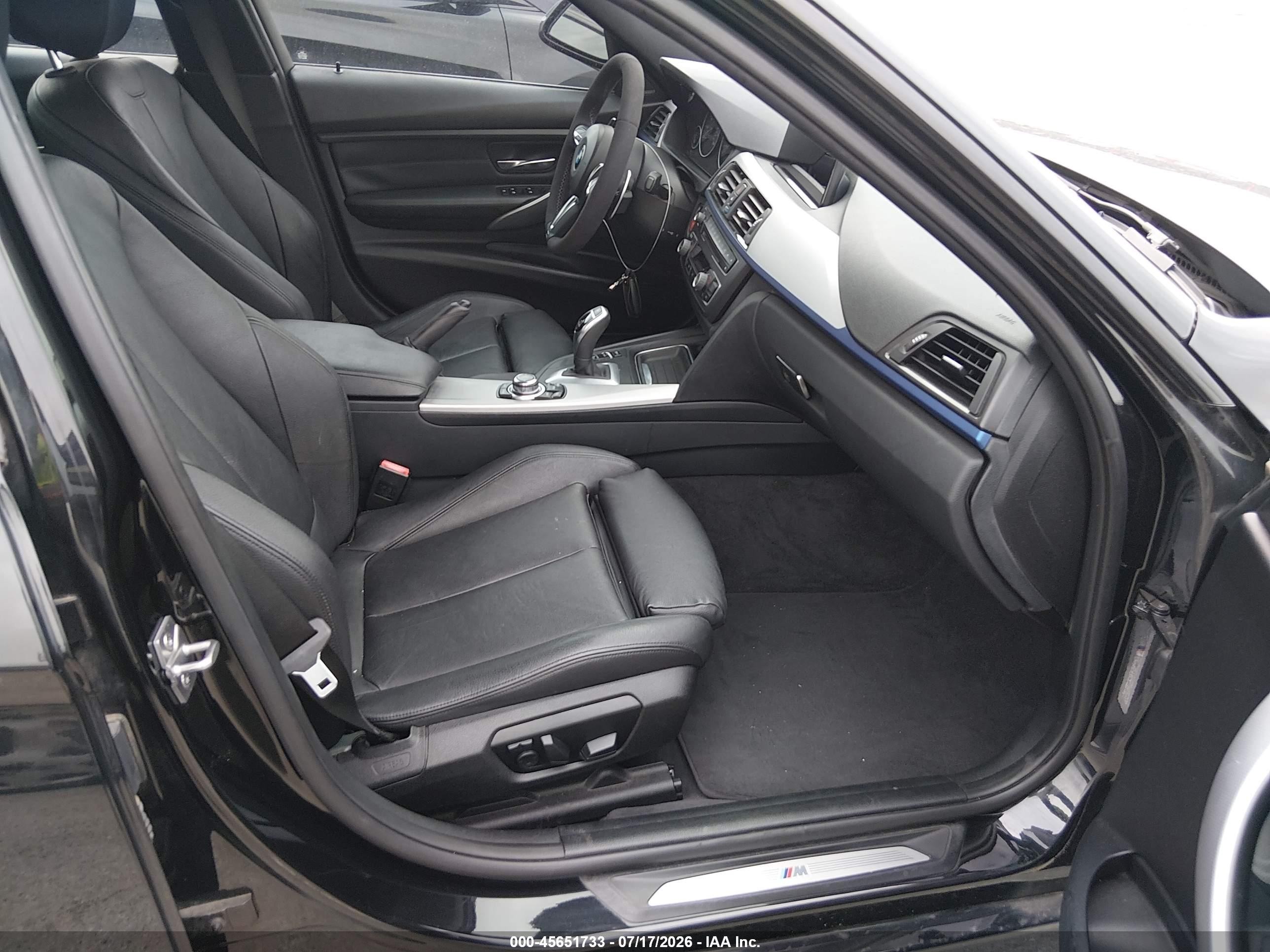 2013 Bmw 335i   Черный vin: WBA3A9C59DF477144