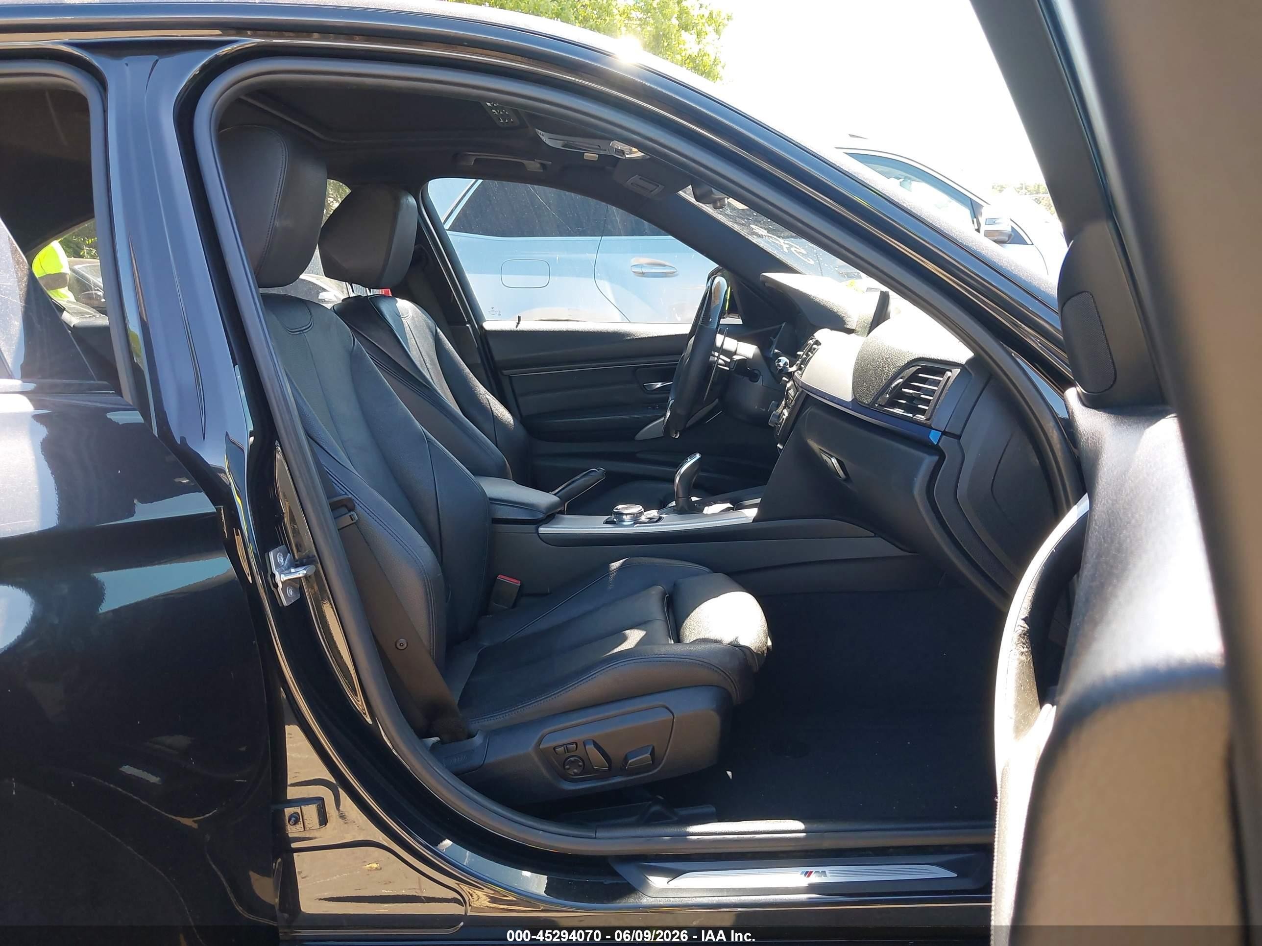 2014 Bmw 335i   Черный vin: WBA3A9C59EF479297