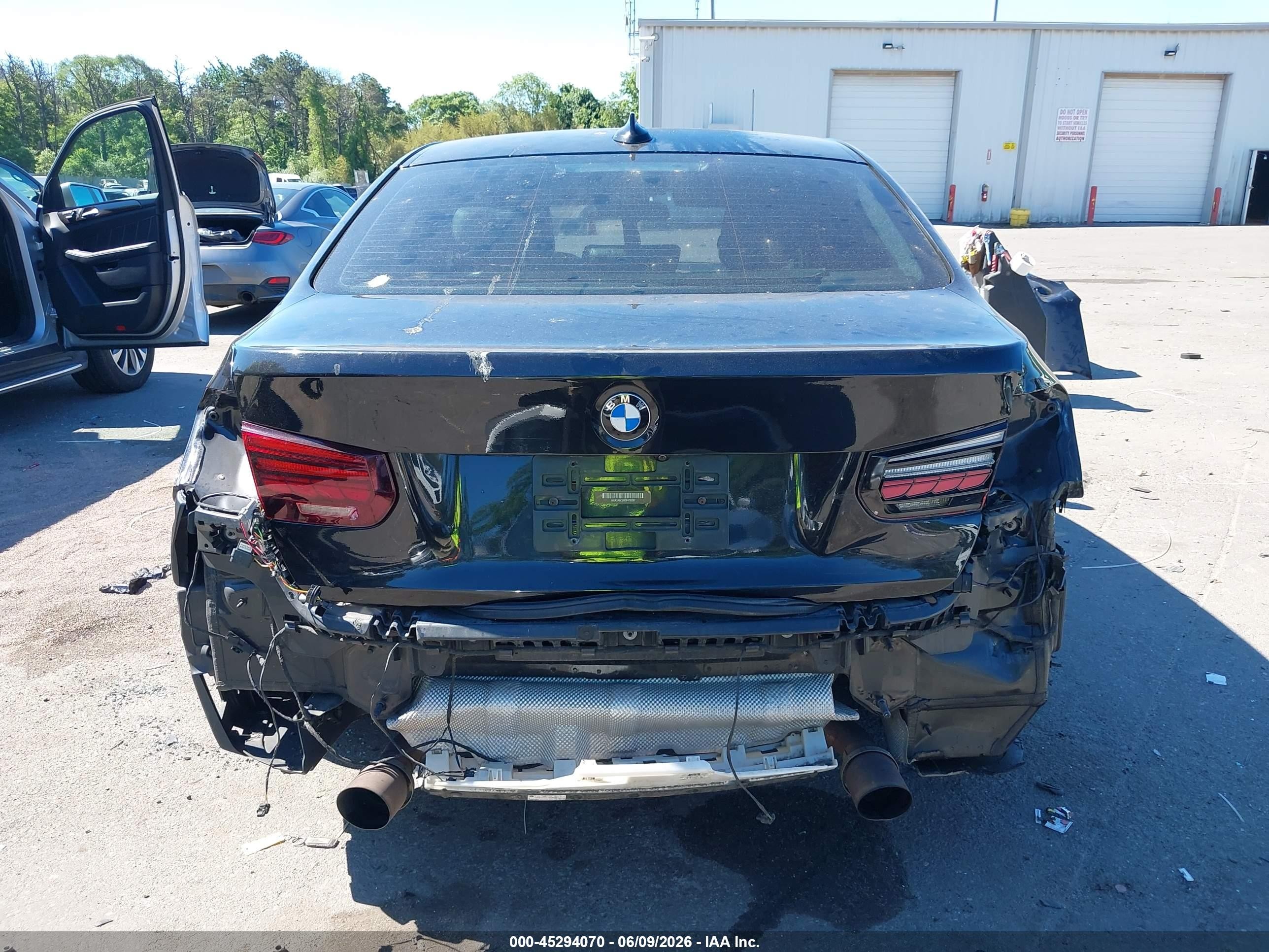 2014 Bmw 335i   Черный vin: WBA3A9C59EF479297