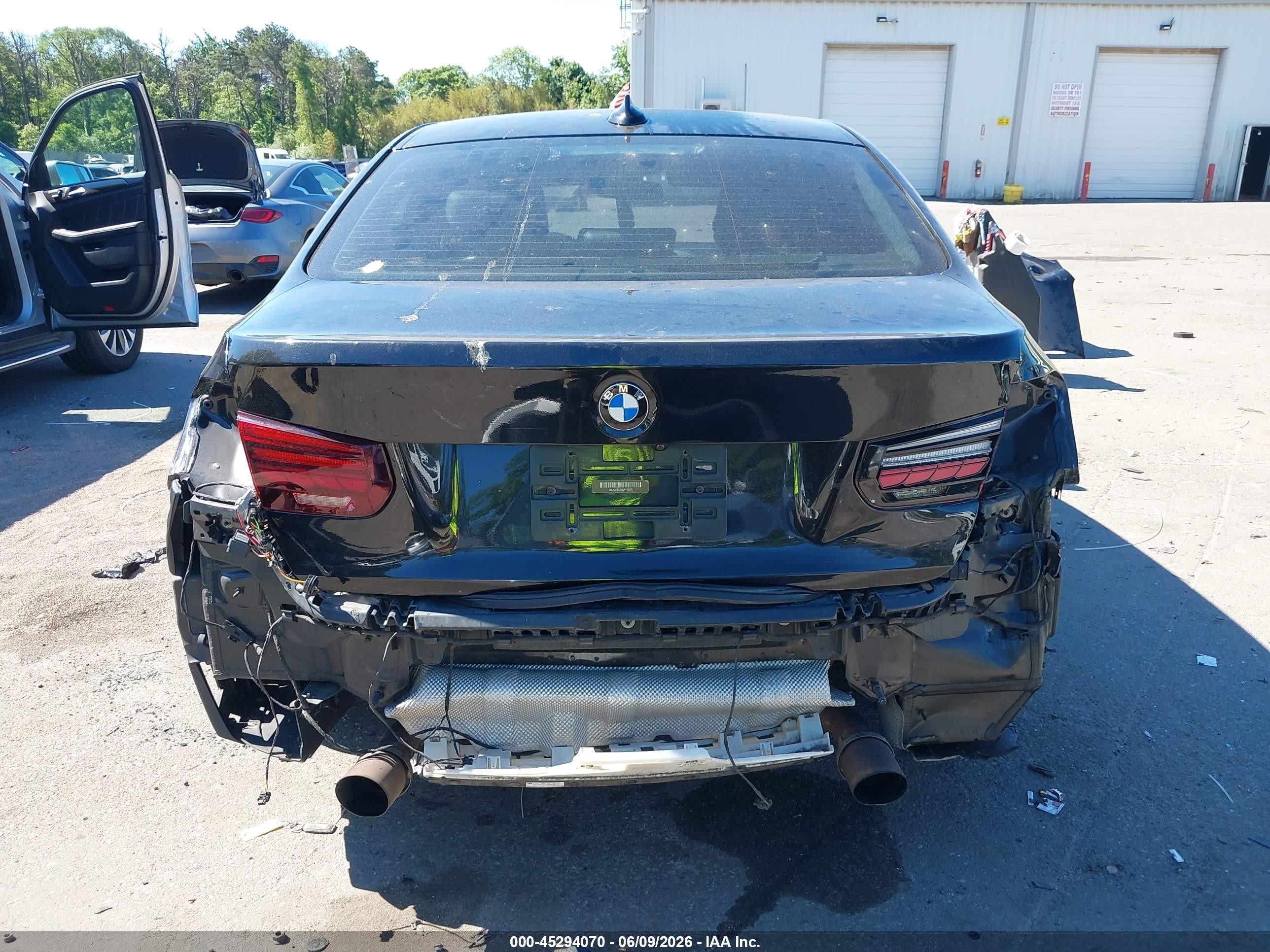 2014 Bmw 335i   Черный vin: WBA3A9C59EF479297