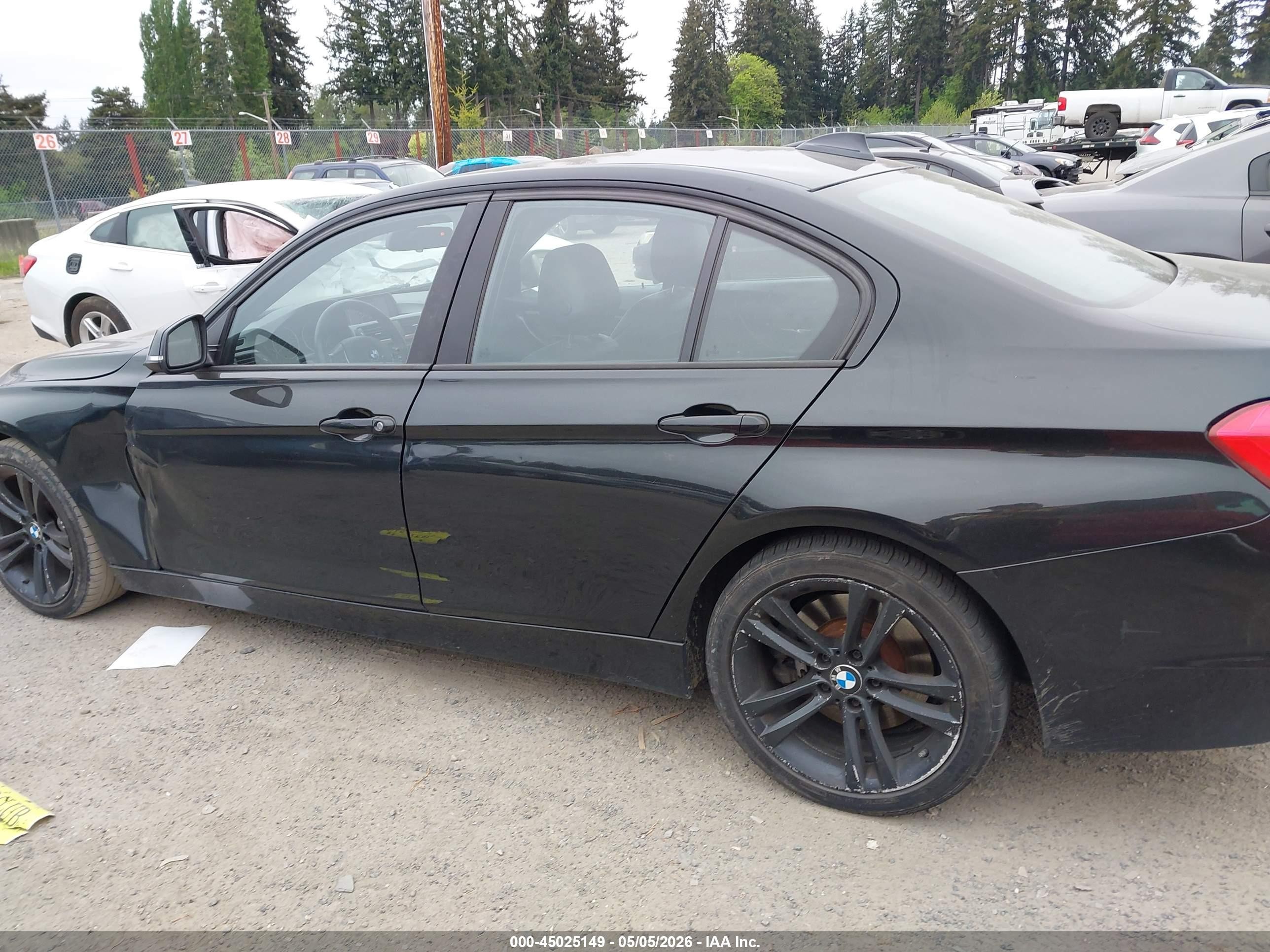 2013 Bmw 335i   Black vin: WBA3A9C5XDF475595