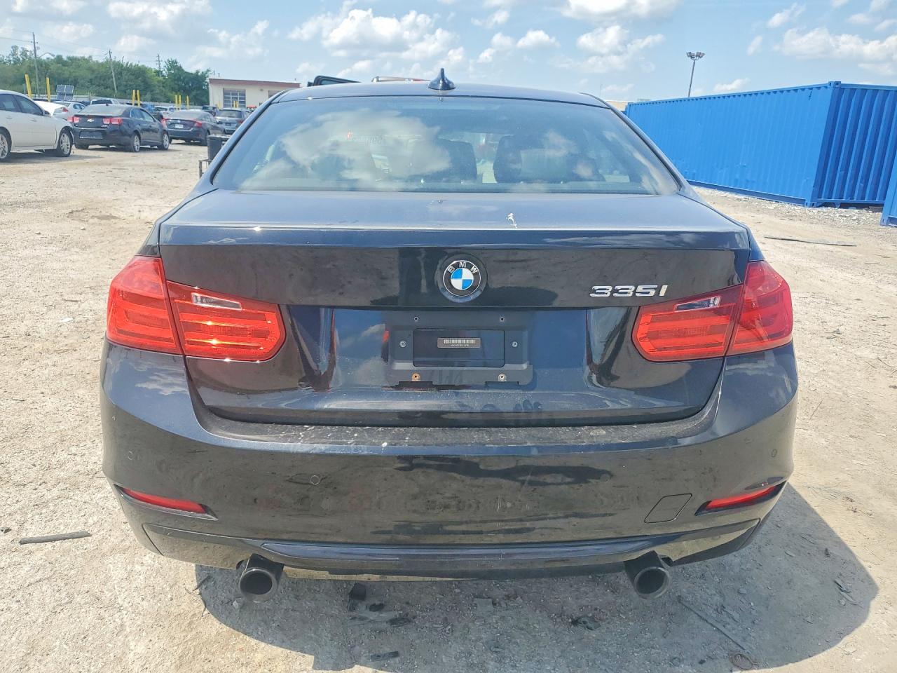 2013 Bmw 335 I Black vin: WBA3A9C5XDF476780