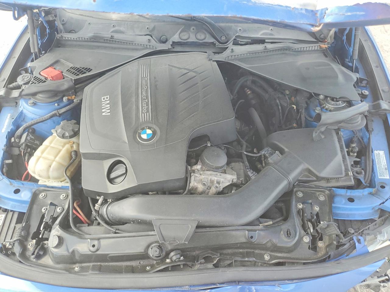 2013 Bmw 335 I Blue vin: WBA3A9C5XDF477489