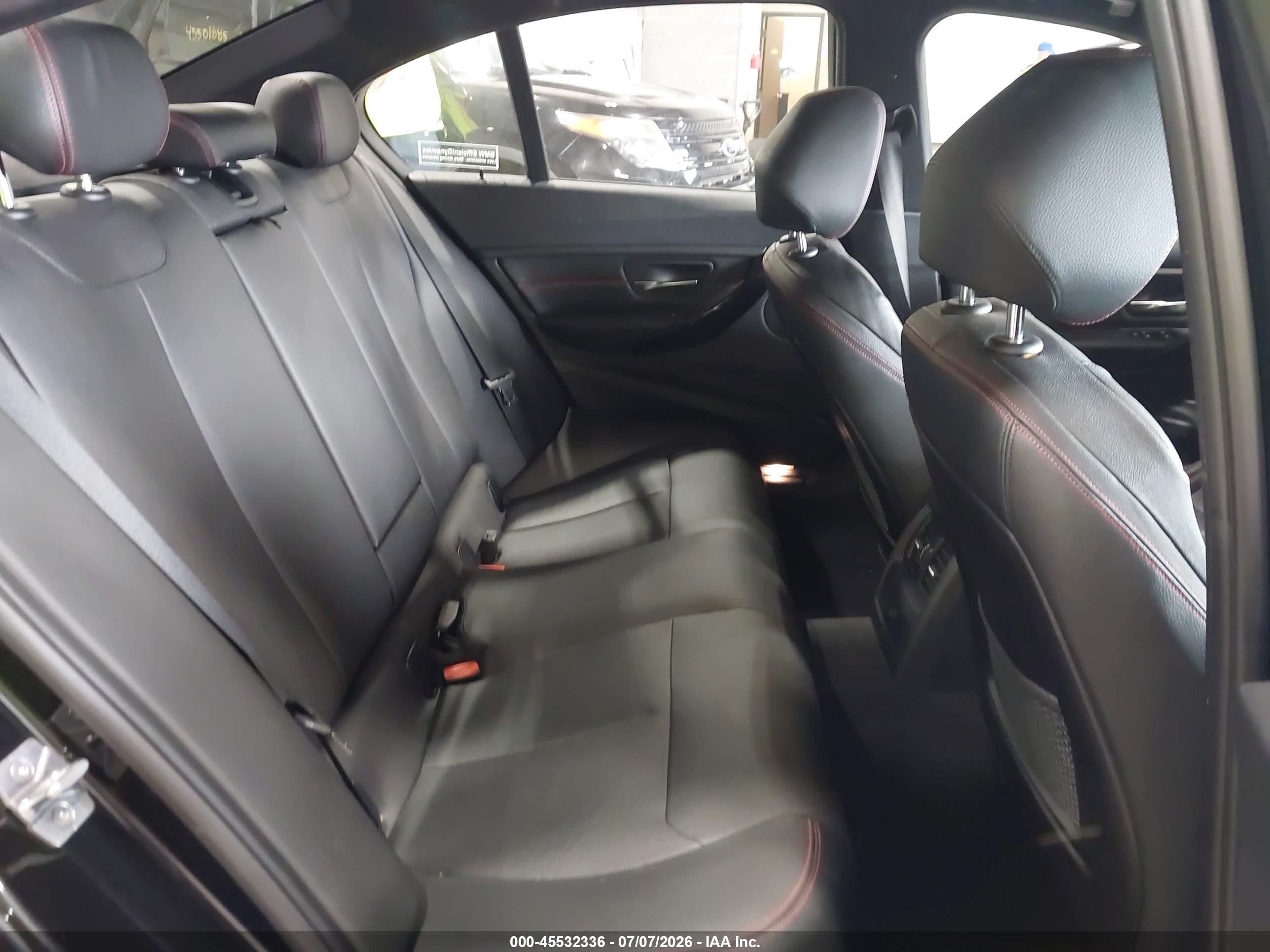 2014 Bmw 335i Black vin: WBA3A9C5XEF478918