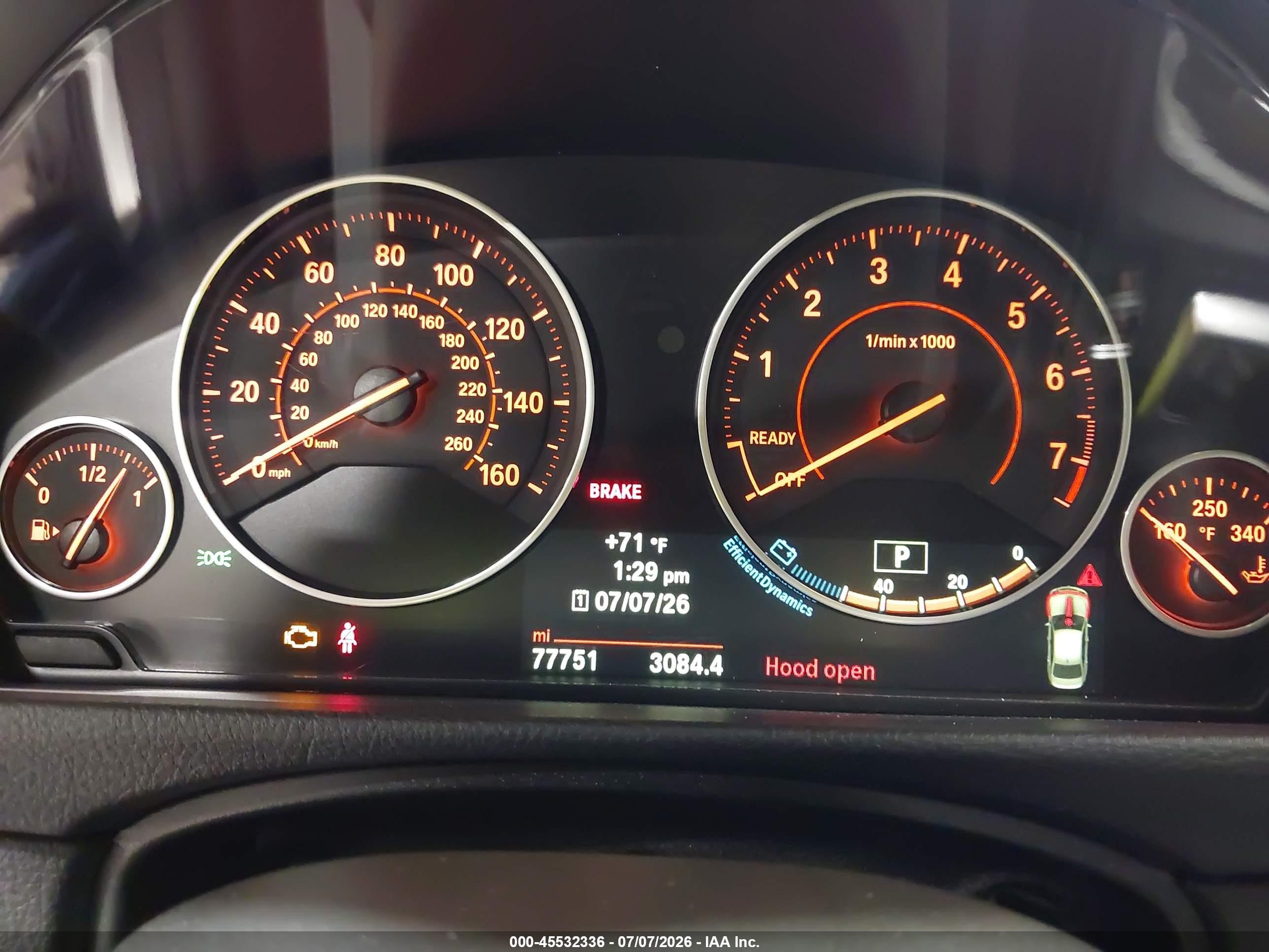 2014 Bmw 335i Black vin: WBA3A9C5XEF478918