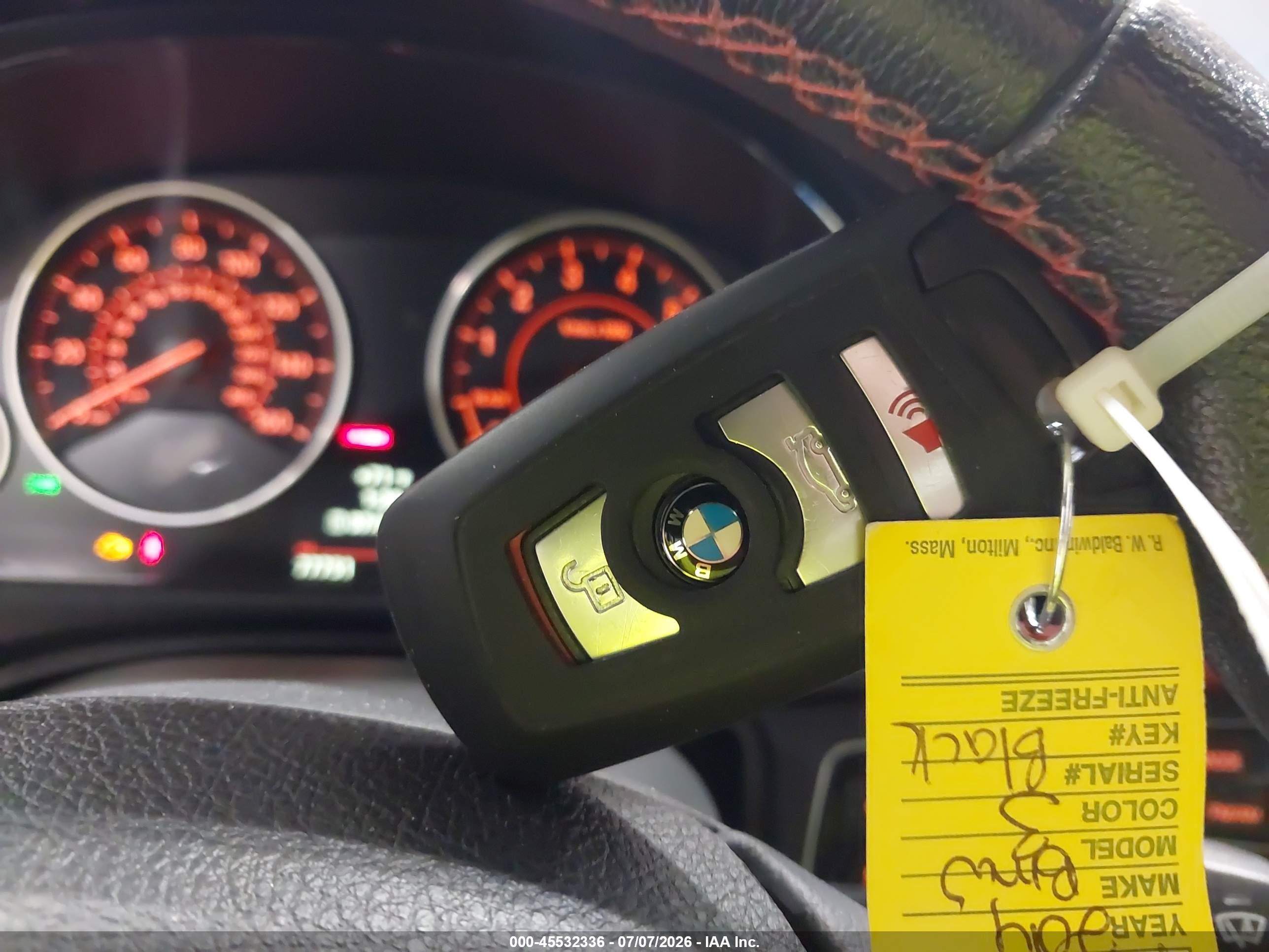 2014 Bmw 335i Black vin: WBA3A9C5XEF478918
