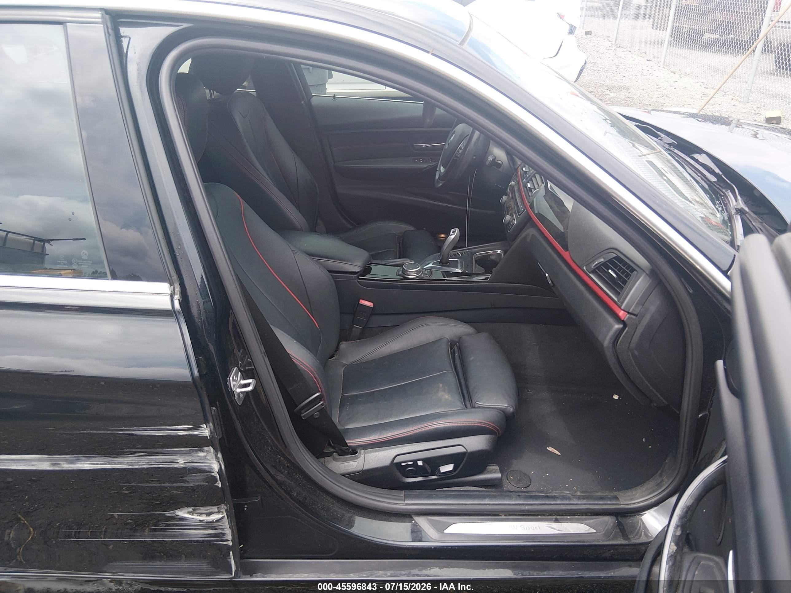 2015 Bmw 335i   Black vin: WBA3A9C5XFKW74818