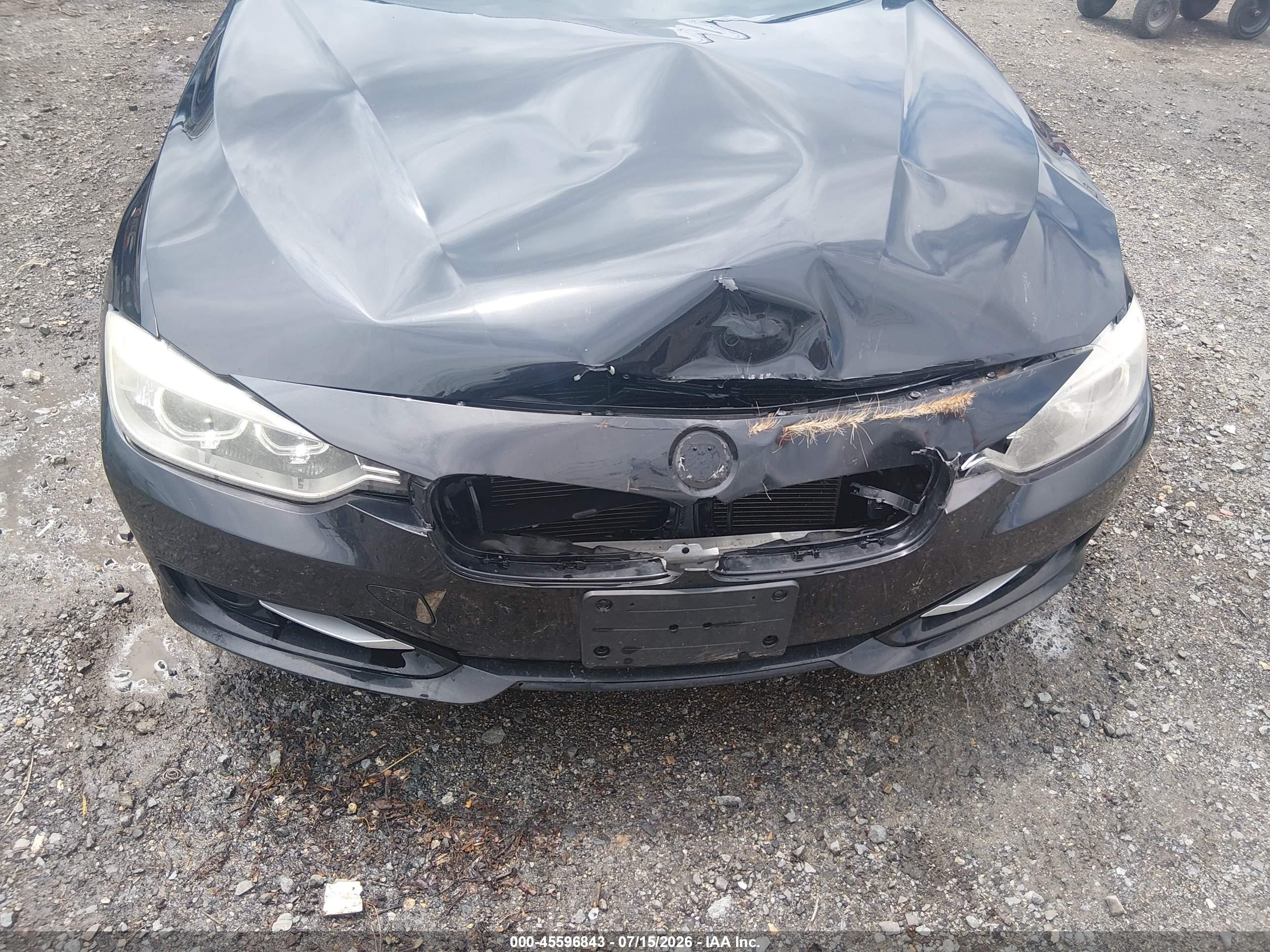 2015 Bmw 335i   Black vin: WBA3A9C5XFKW74818