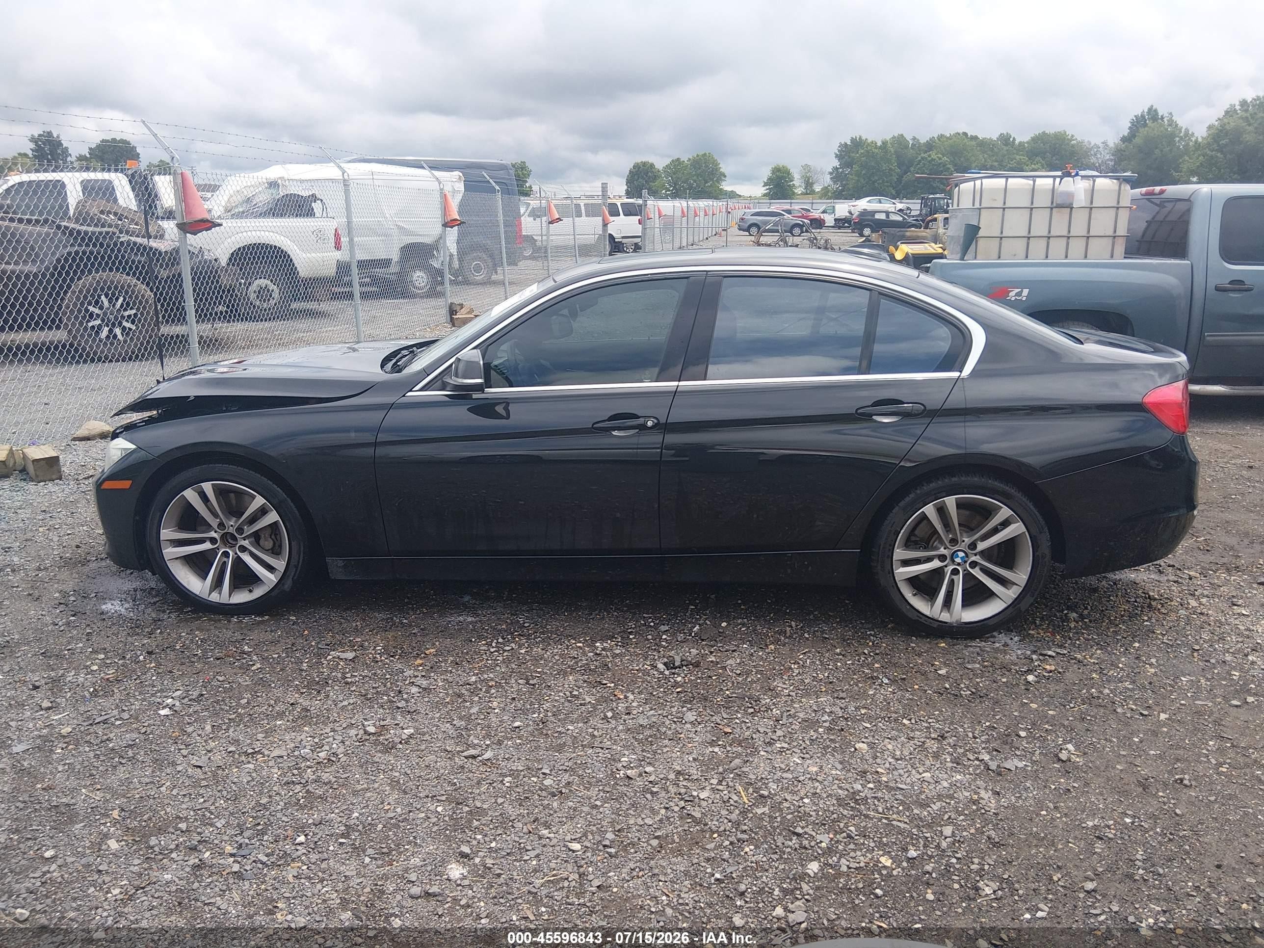 2015 Bmw 335i   Black vin: WBA3A9C5XFKW74818